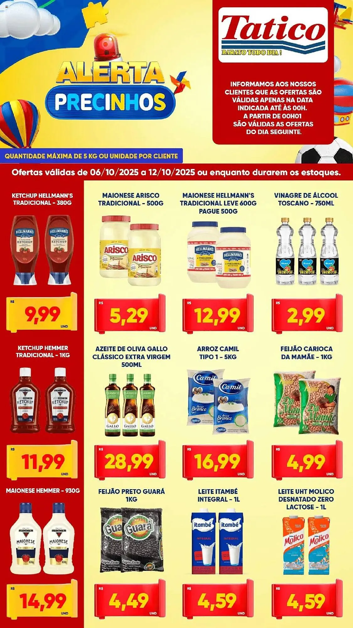 Encarte de Tabloide Tatico 6 de outubro até 13 de outubro 2025 - Pagina 3