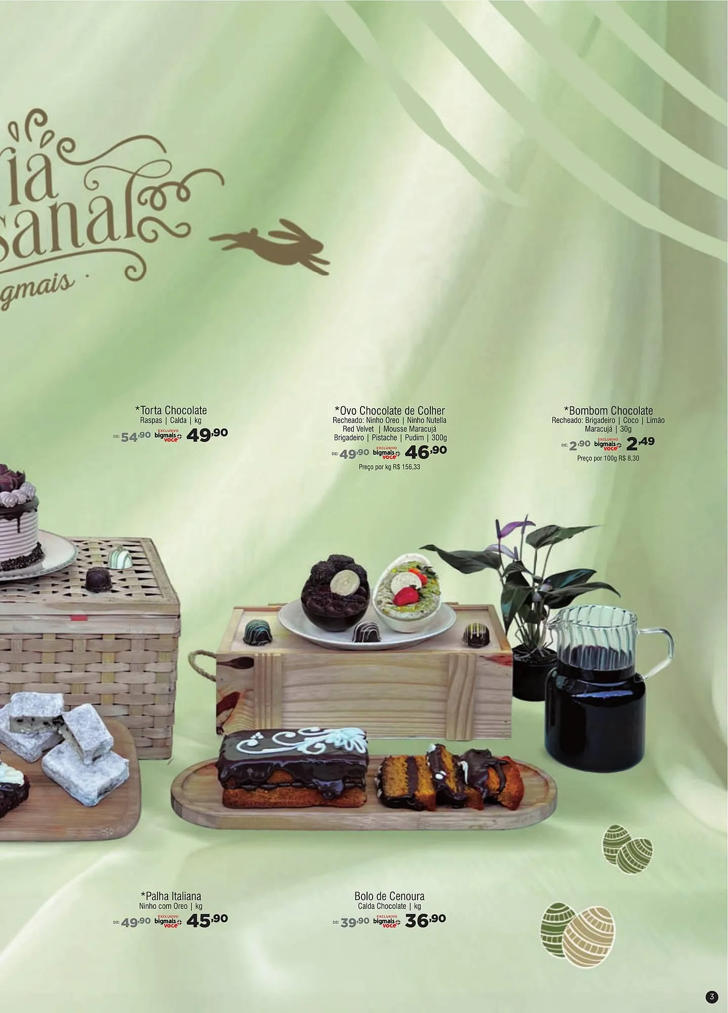 Encarte de Catálogo Big Mais Supermercados 18 de março até 7 de abril 2026 - Pagina 3