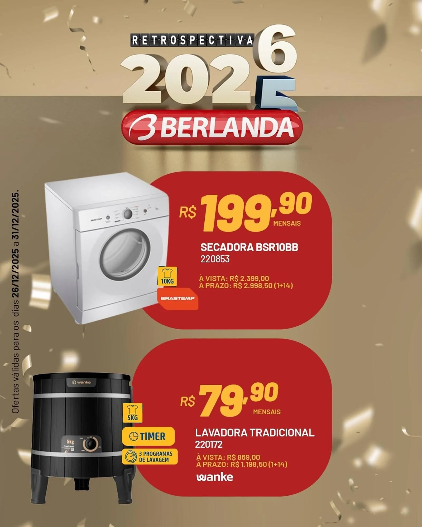 Encarte de Catálogo Berlanda 27 de dezembro até 31 de dezembro 2025 - Pagina 3