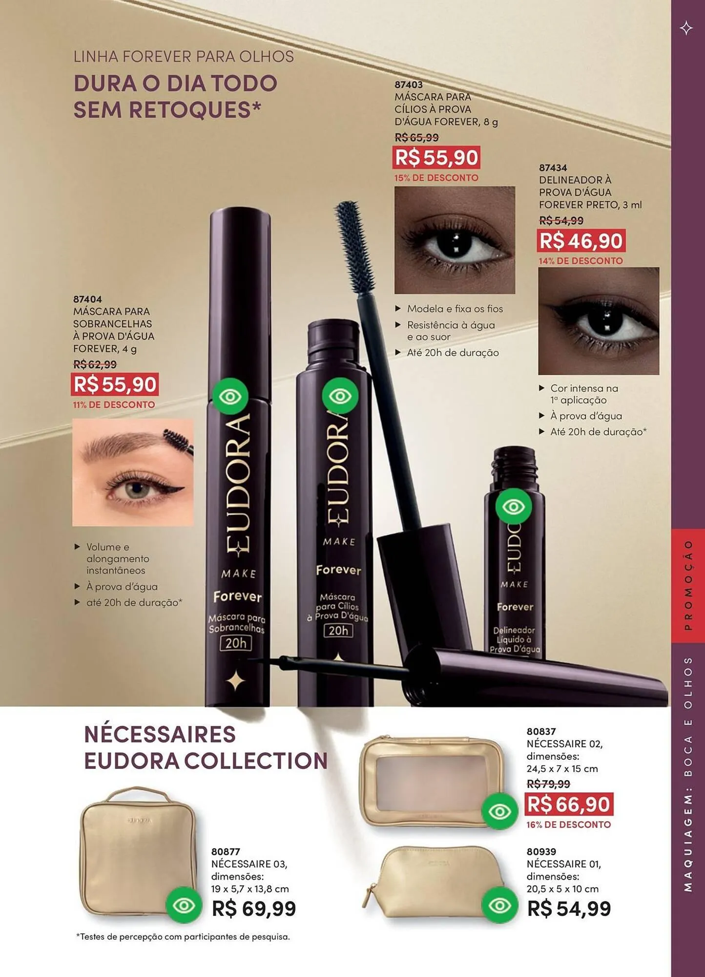 Encarte de Catálogo Eudora 1 de abril até 1 de maio 2026 - Pagina 25