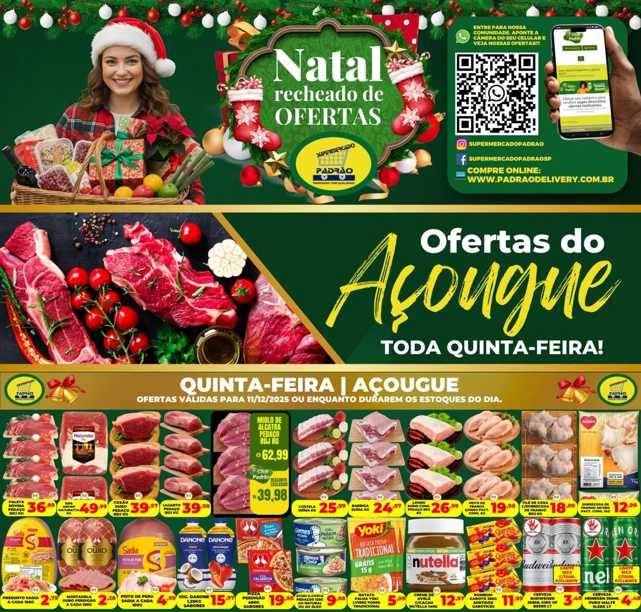 Encarte de Supermercado Padrão 12 de dezembro até 26 de dezembro 2025 - Pagina 1