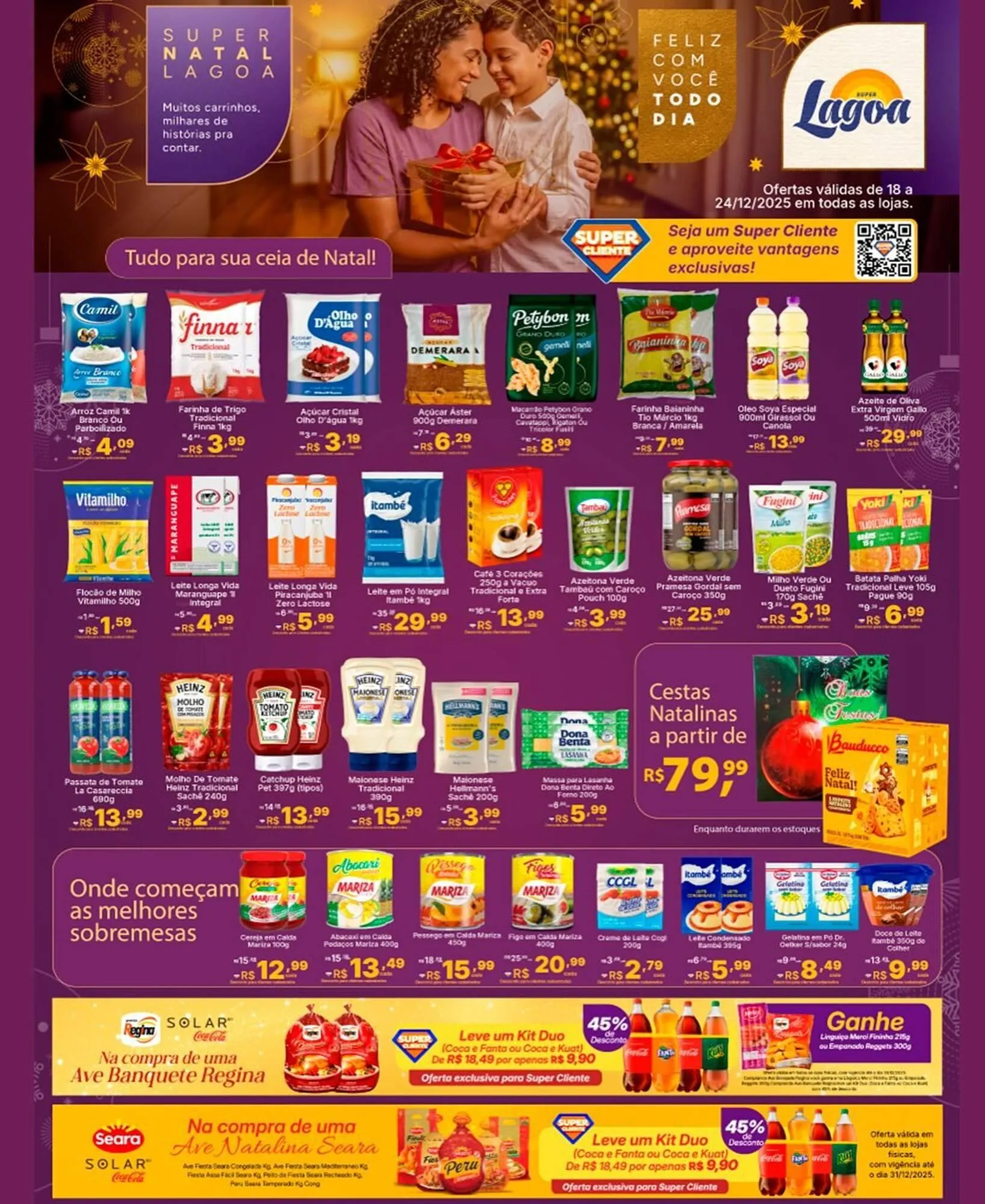 Encarte de Encarte Super Lagoa 18 de dezembro até 24 de dezembro 2025 - Pagina 2