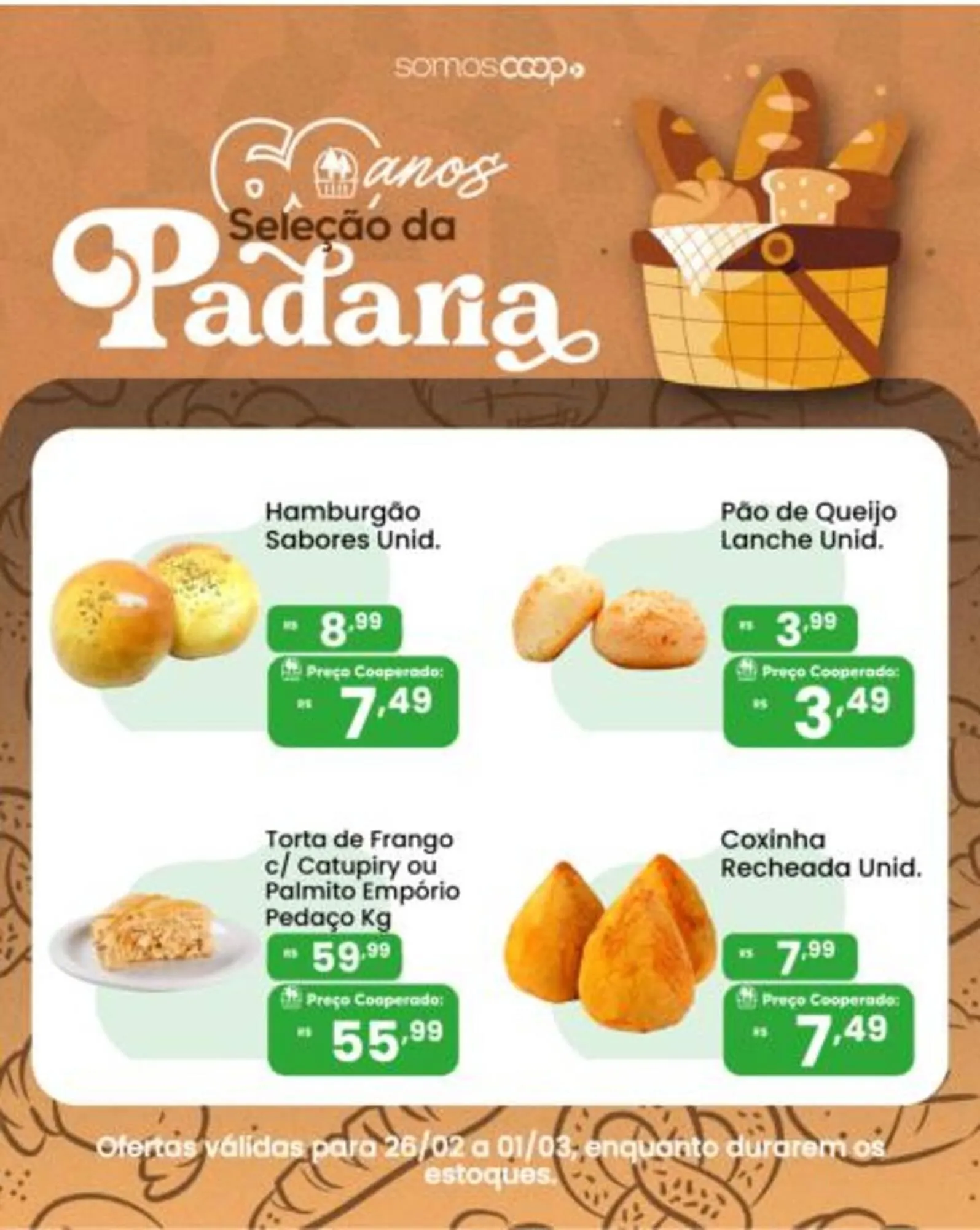 Encarte de Tabloide Coocerqui 26 de fevereiro até 1 de março 2026 - Pagina 1