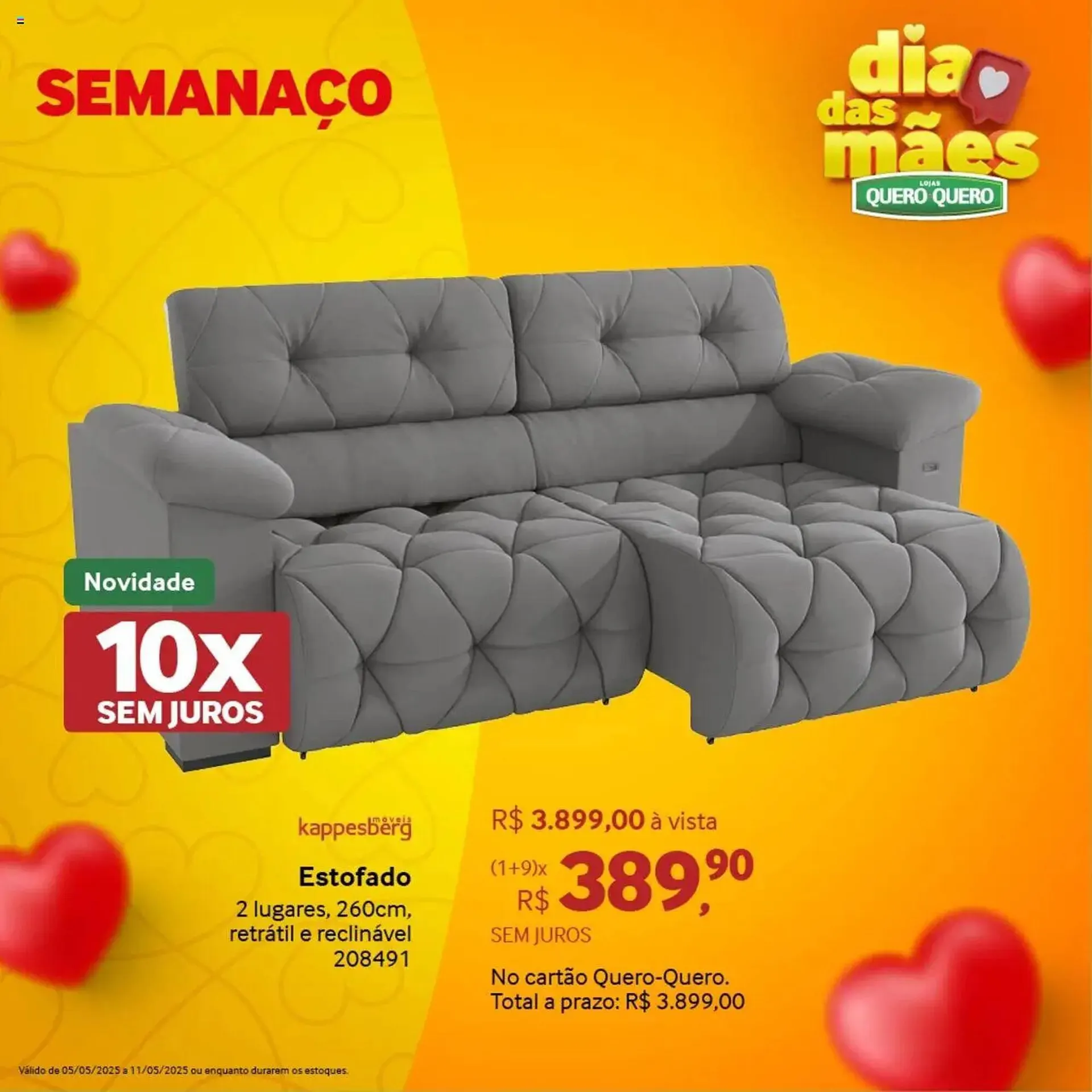 Encarte de Catálogo Quero Quero 5 de maio até 11 de maio 2025 - Pagina 4
