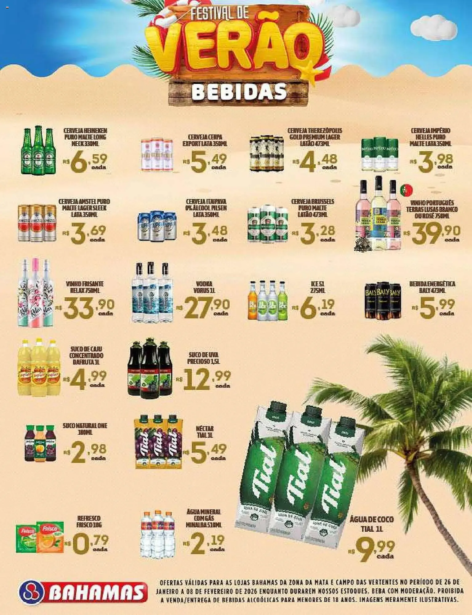 Encarte de Catálogo Bahamas Supermercados 29 de janeiro até 8 de fevereiro 2026 - Pagina 2