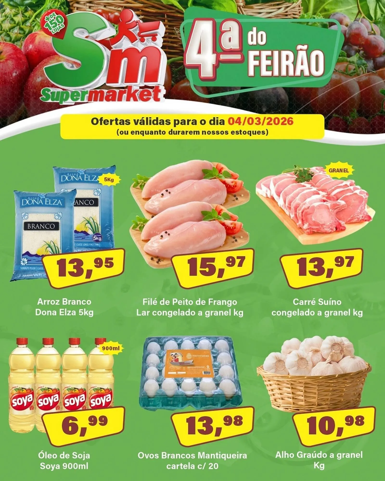 Encarte de Catálogo Floresta Supermercados 4 de março até 4 de março 2026 - Pagina 1