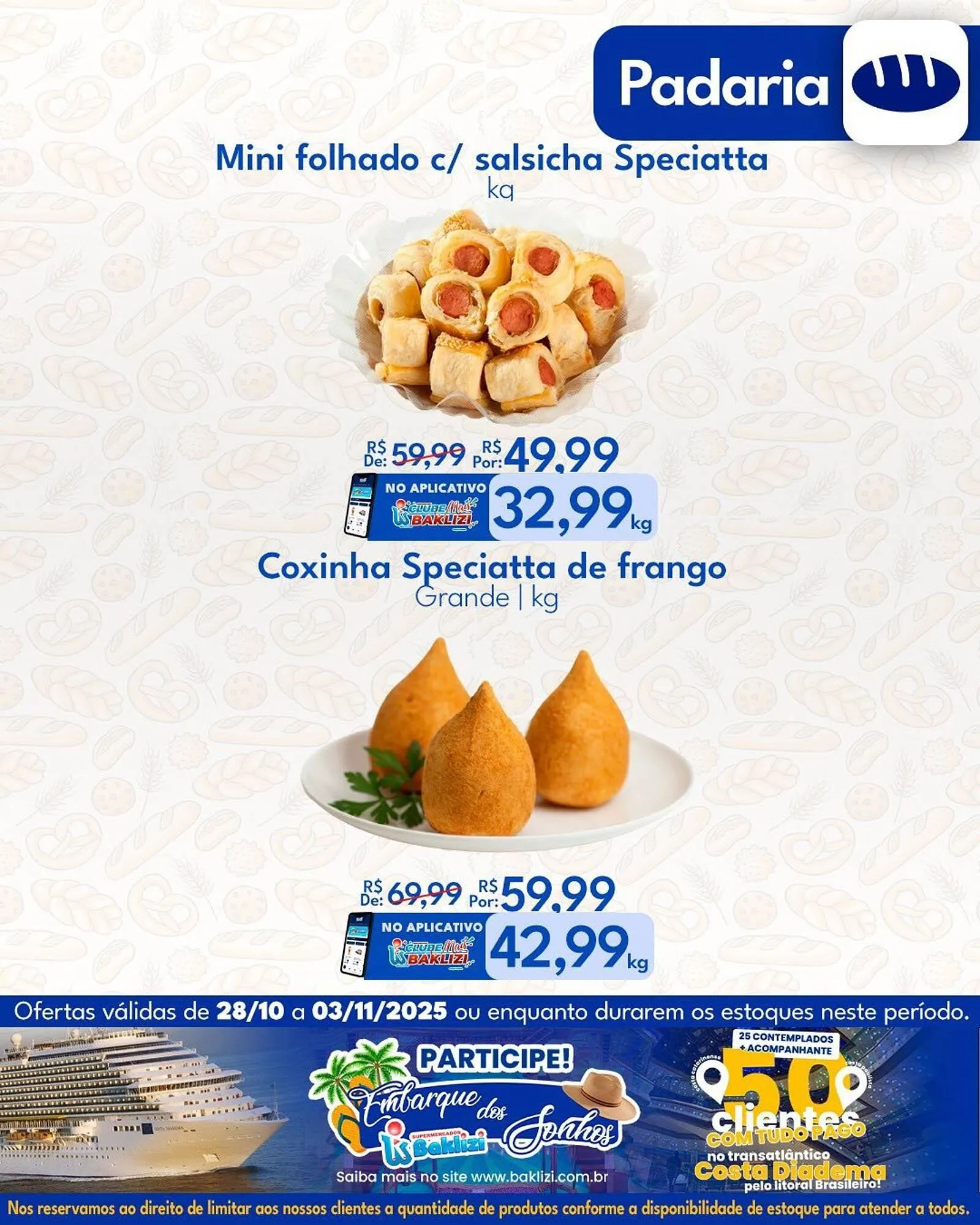 Encarte de Catálogo Supermercados Baklizi 28 de outubro até 3 de novembro 2025 - Pagina 4