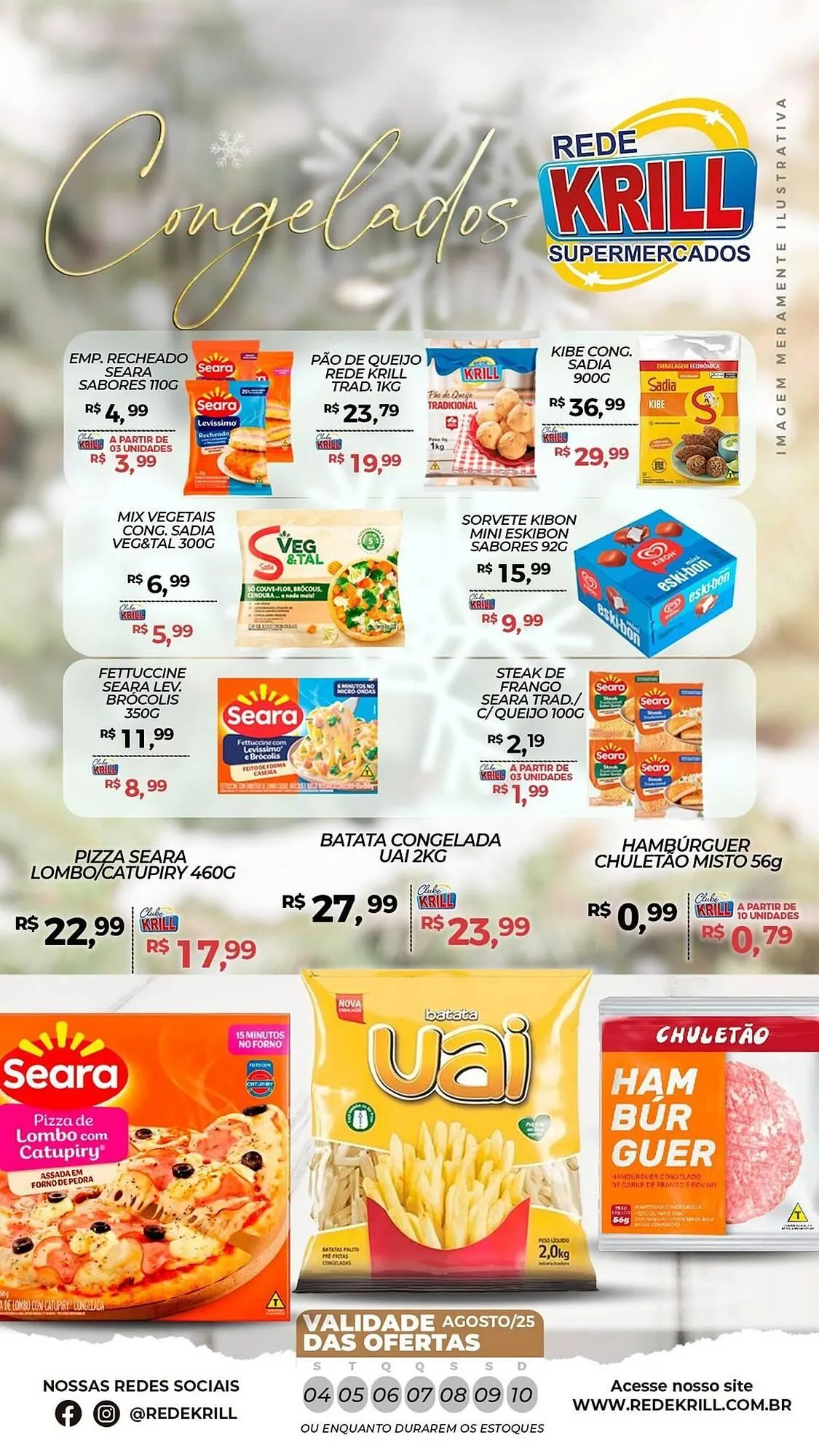 Encarte de Catálogo Rede Krill 4 de agosto até 7 de agosto 2025 - Pagina 6