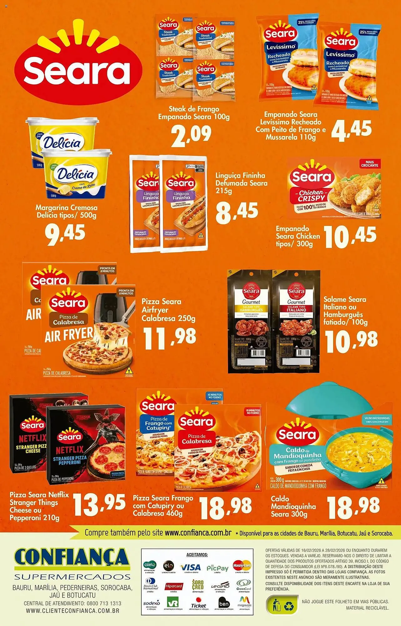 Encarte de Catálogo Confiança Supermercados 16 de fevereiro até 1 de março 2026 - Pagina 2