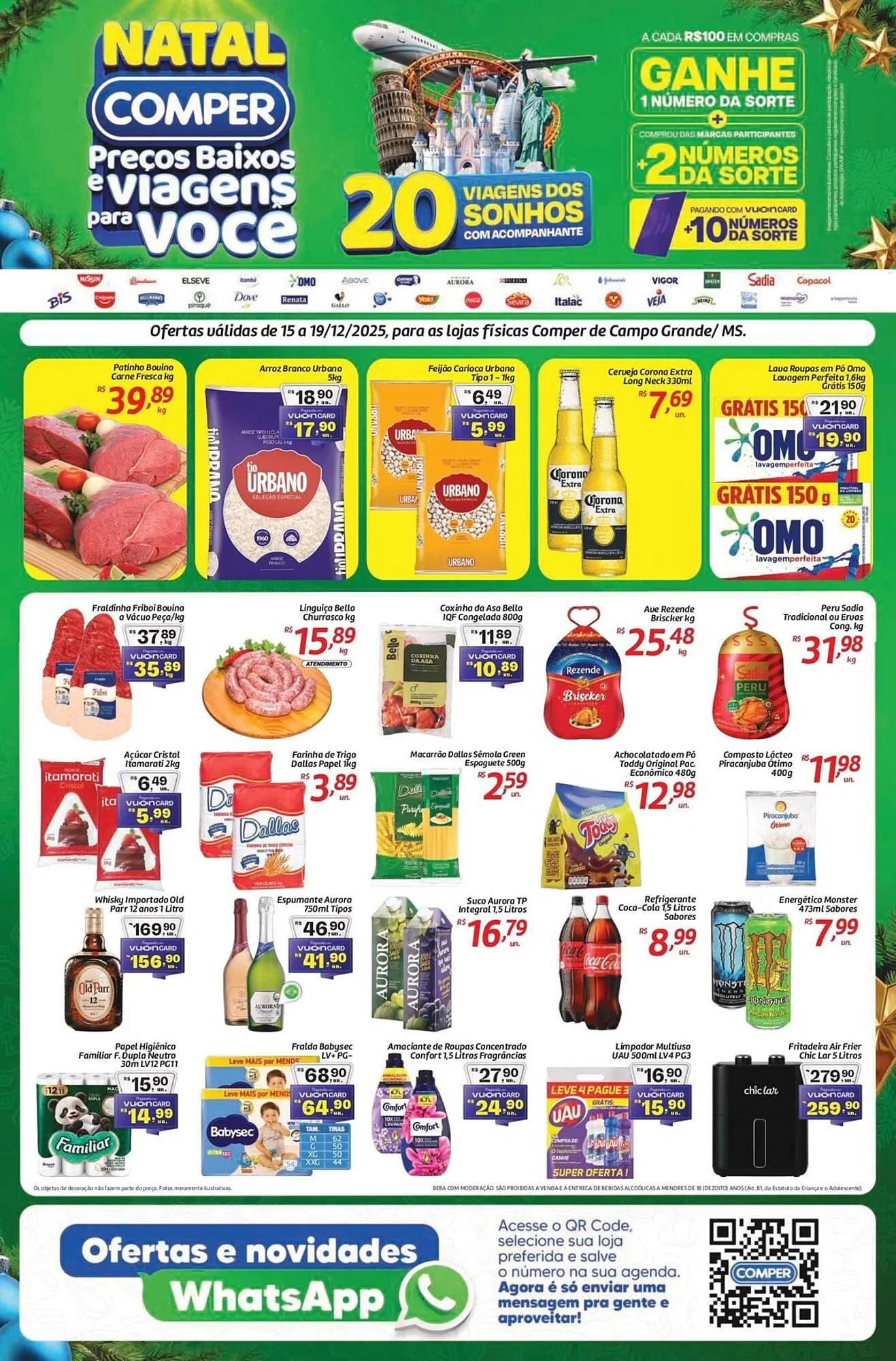 Encarte de Folheto Comper 15 de dezembro até 19 de dezembro 2025 - Pagina 1