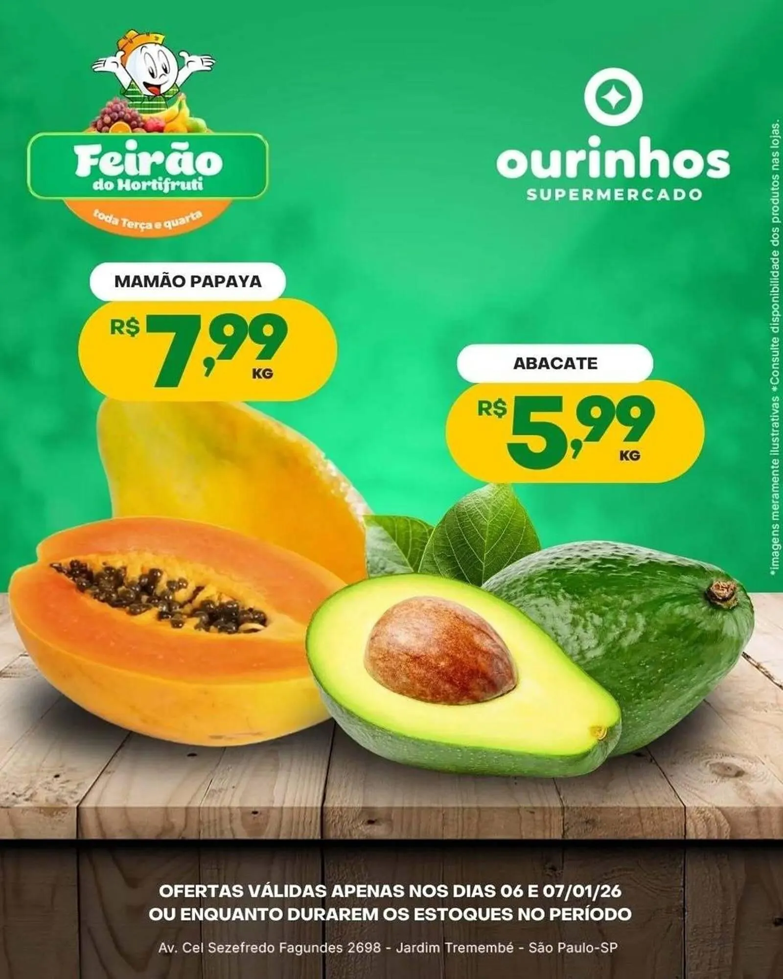 Encarte de Catálogo Ourinhos Hipermercado 6 de janeiro até 7 de janeiro 2026 - Pagina 1
