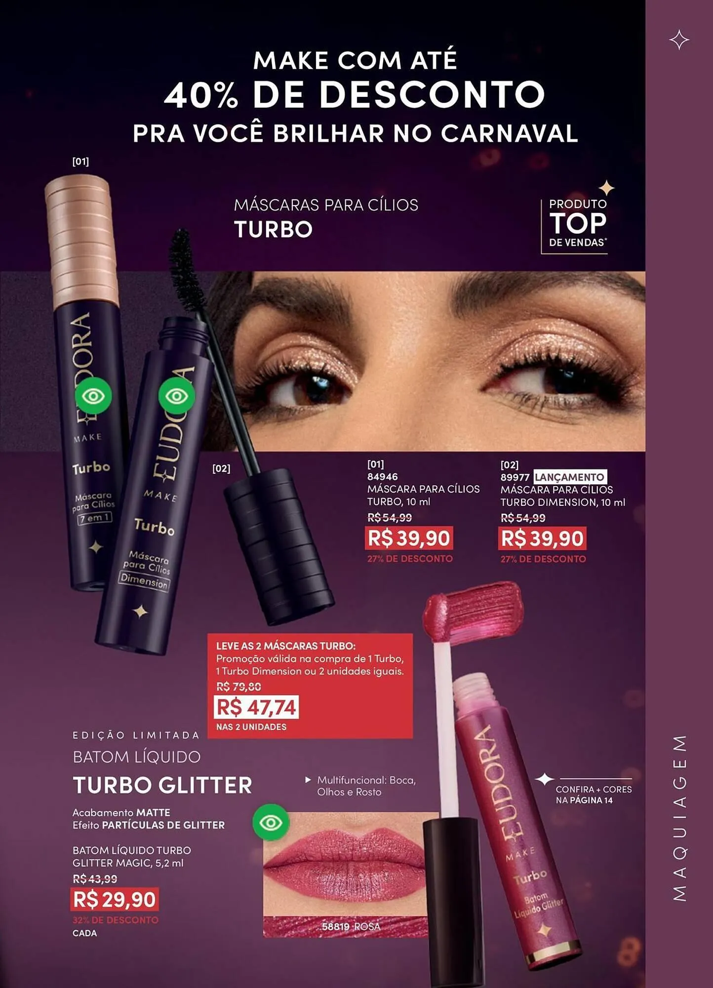 Encarte de Catálogo Eudora 27 de janeiro até 28 de fevereiro 2026 - Pagina 5