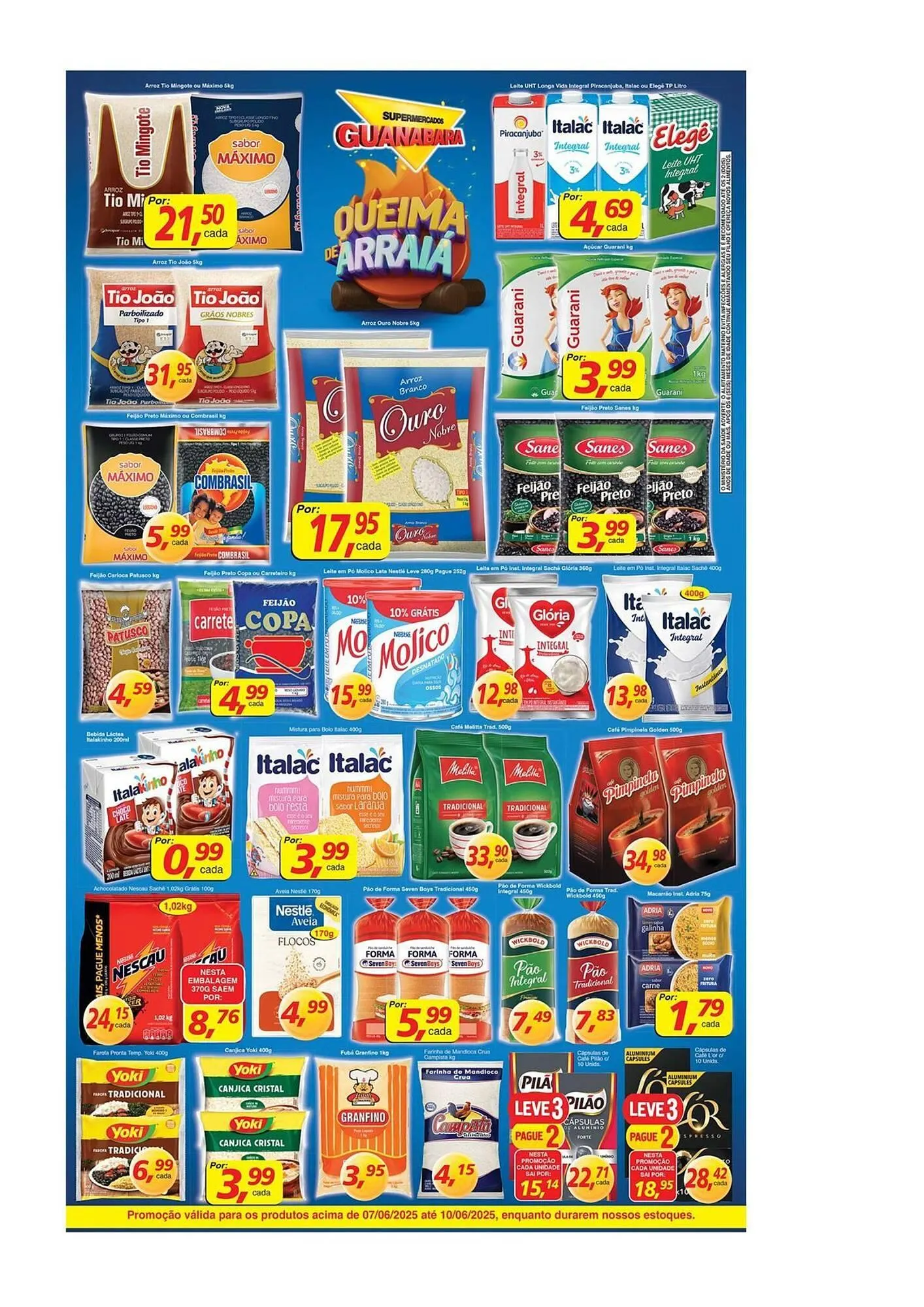 Encarte de Catálogo Supermercados Guanabara 9 de junho até 10 de junho 2025 - Pagina 2