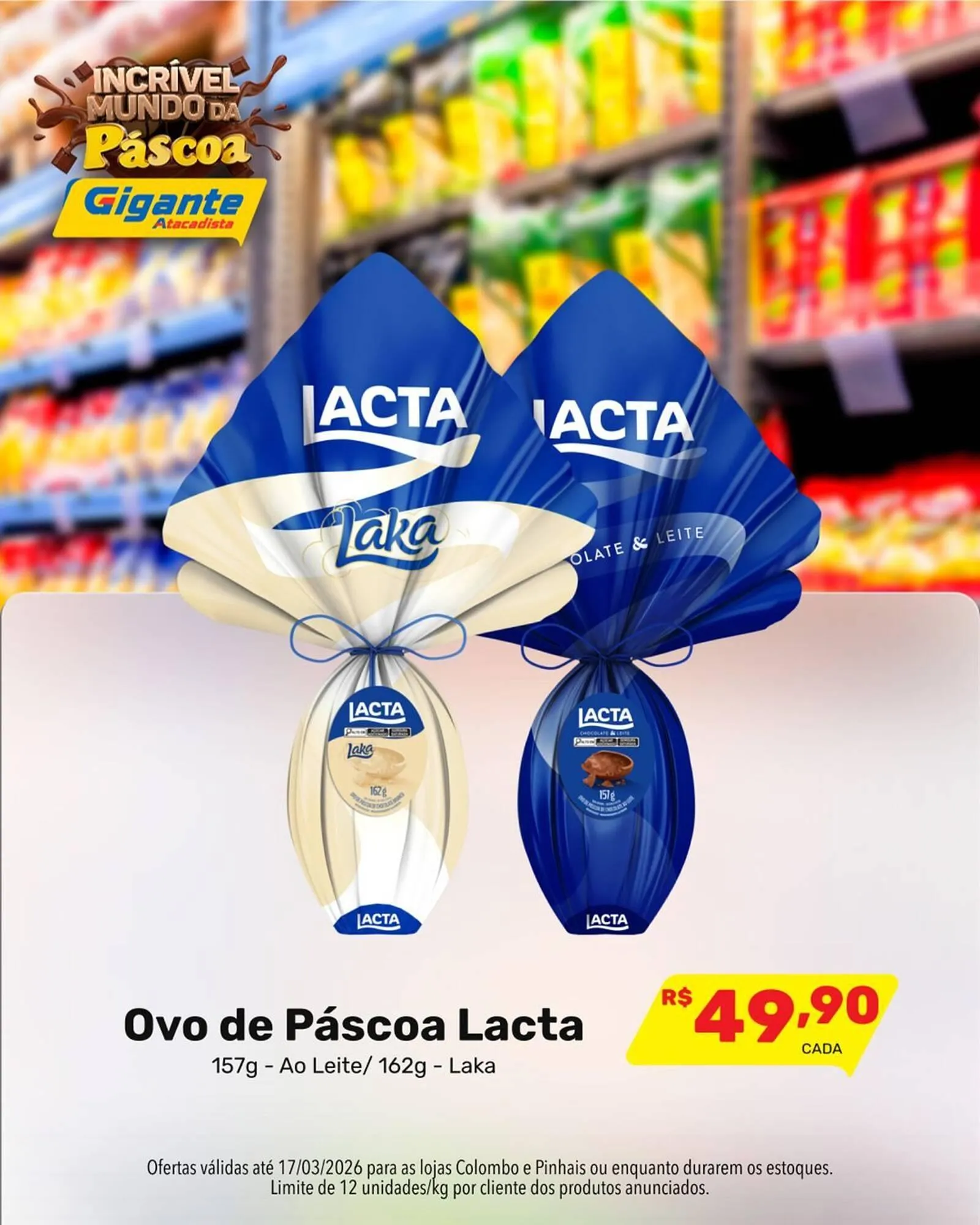 Encarte de Encarte Gigante Atacadista 12 de março até 17 de março 2026 - Pagina 2