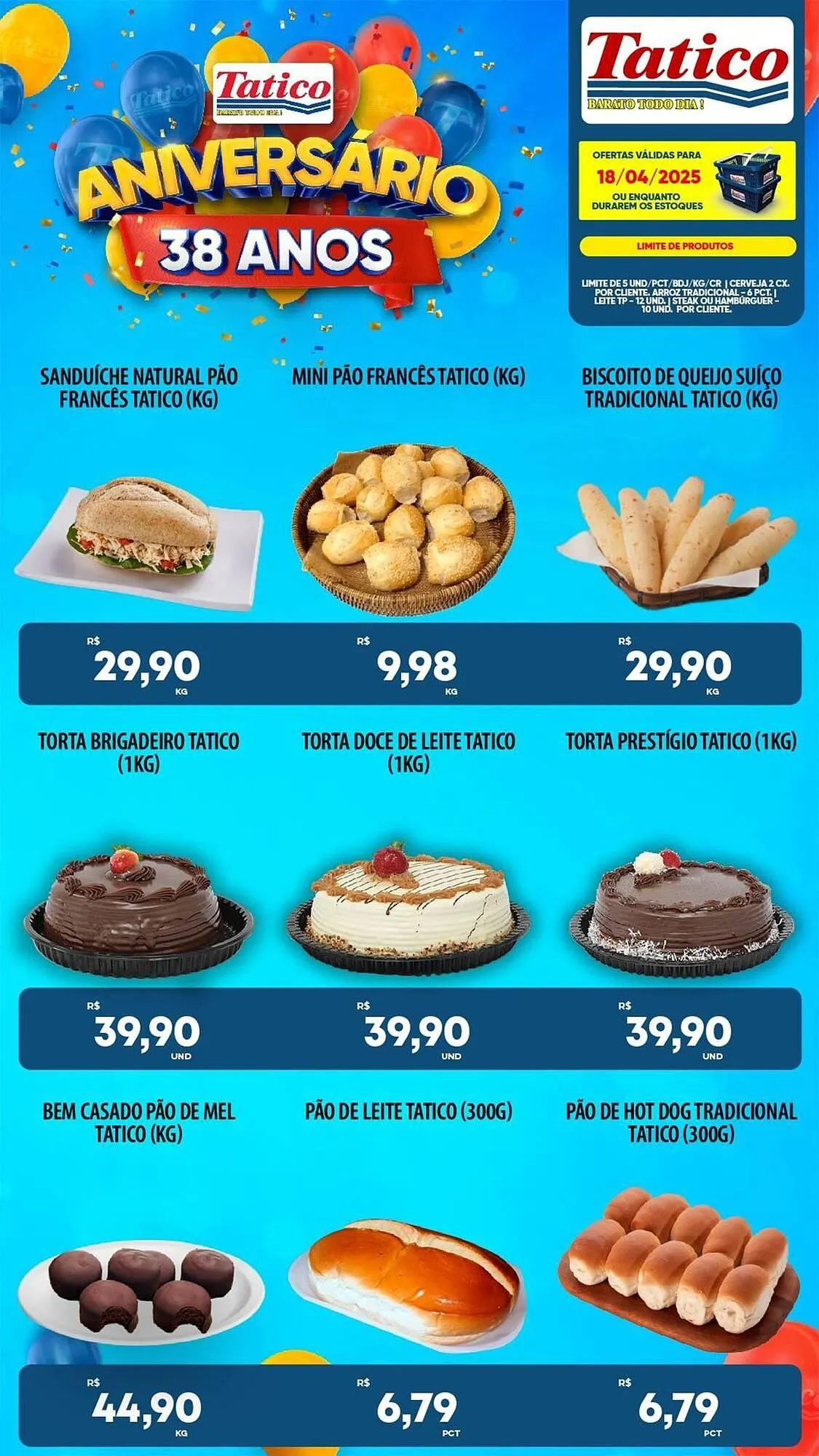 Encarte de Catálogo Tatico 18 de abril até 21 de abril 2025 - Pagina 21