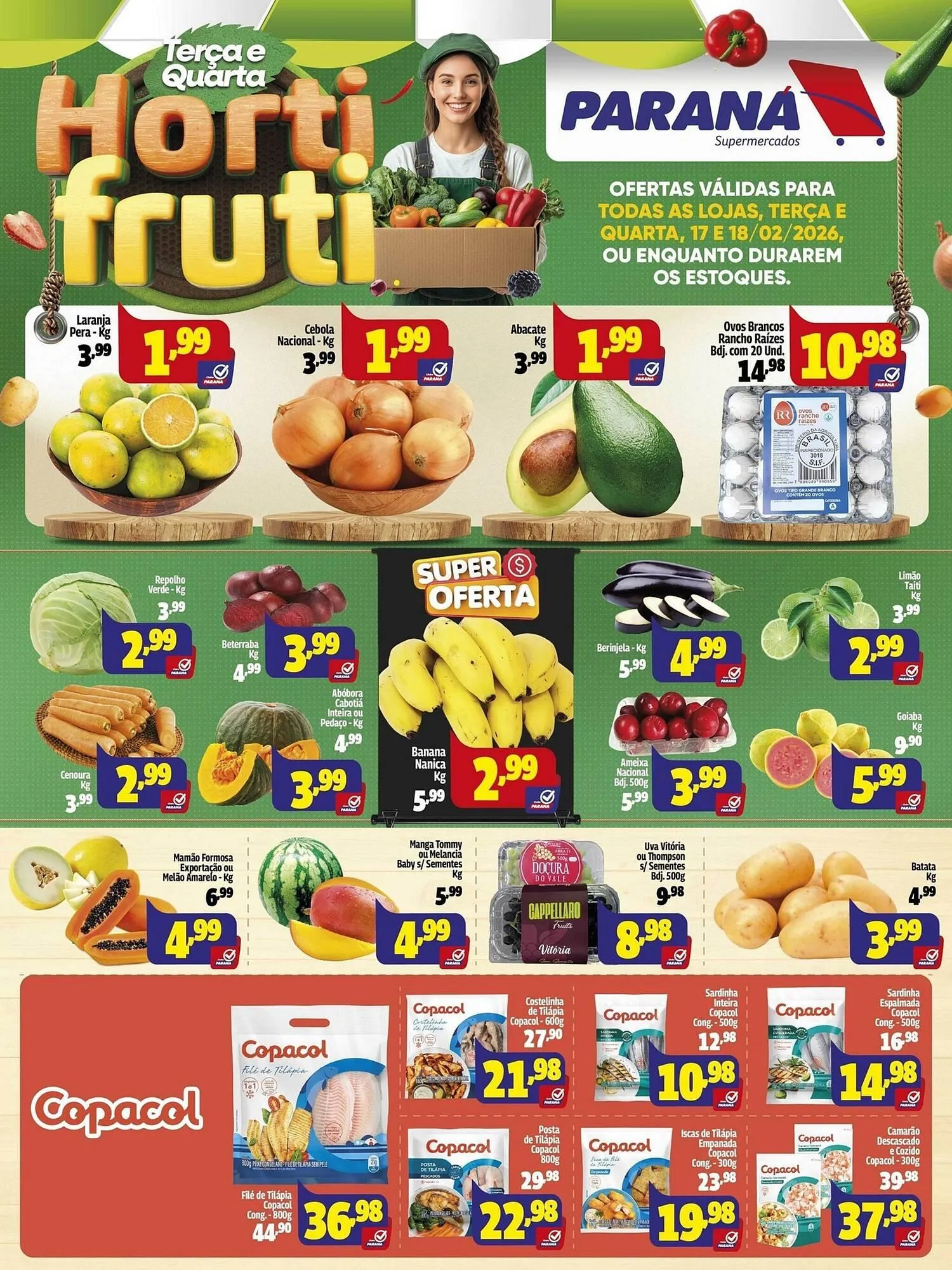 Folheto Supermercado Paraná - 1