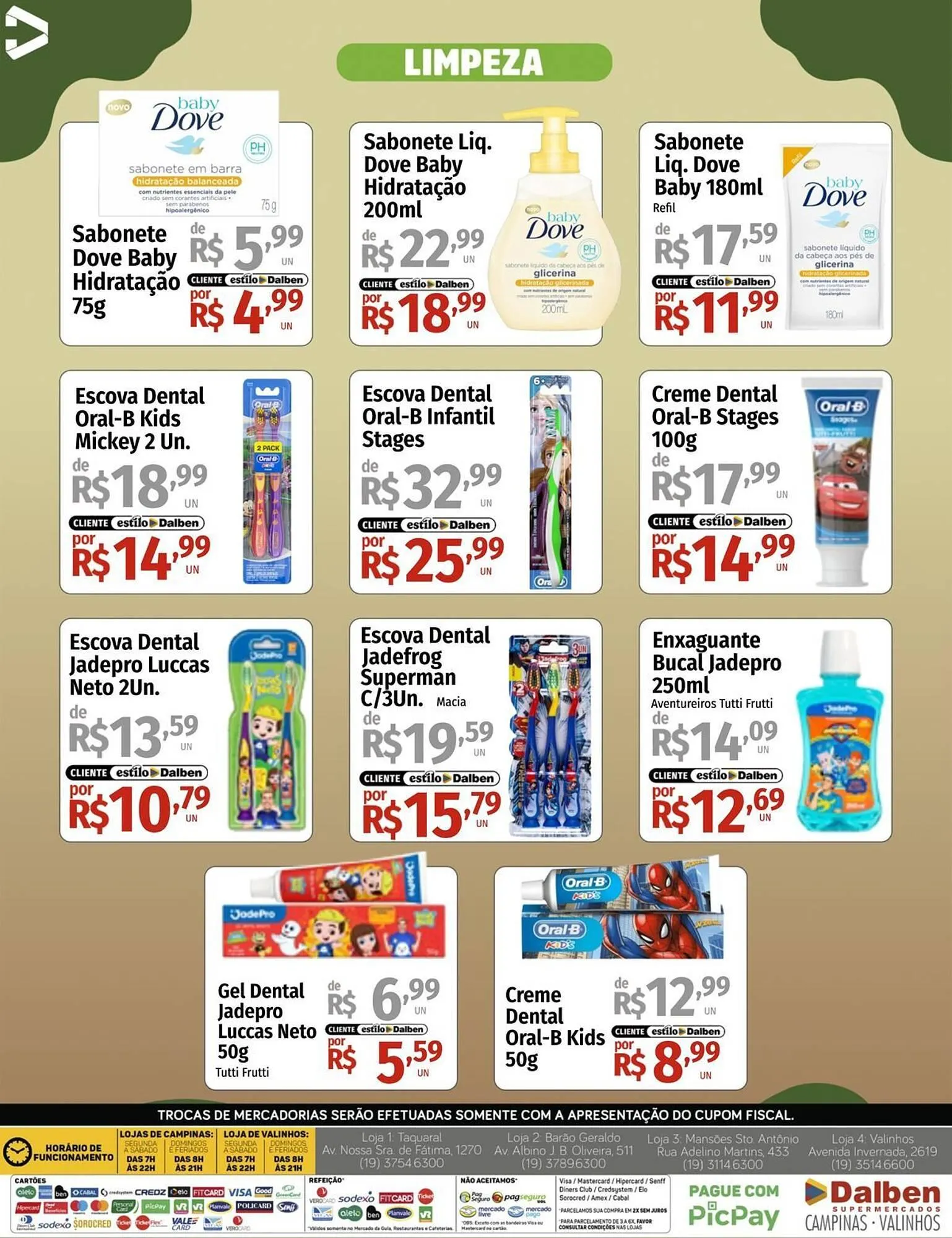 Encarte de Catálogo Supermercado Dalben 14 de abril até 21 de abril 2026 - Pagina 4