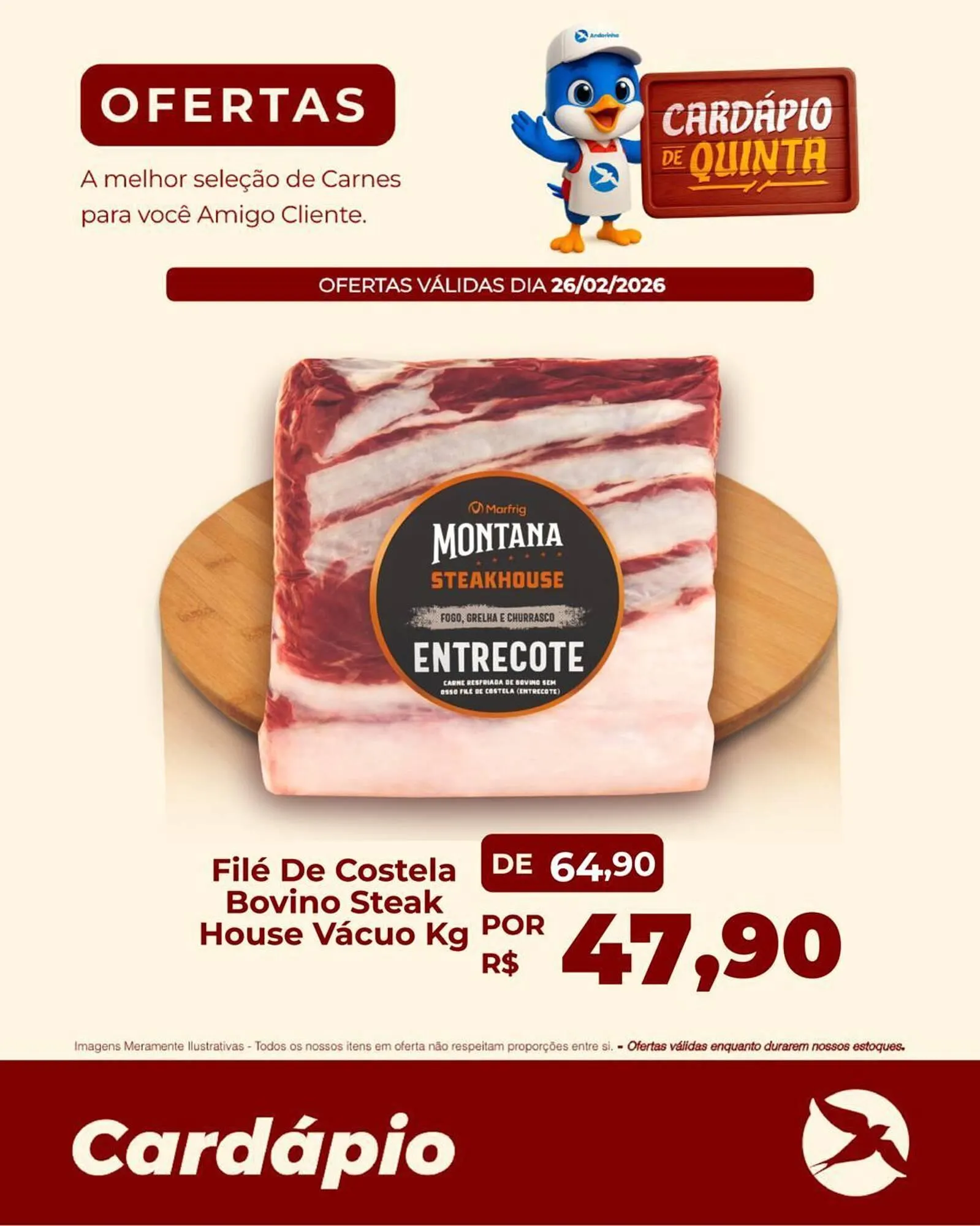 Encarte de Folheto Andorinha Hipermercado 26 de fevereiro até 26 de fevereiro 2026 - Pagina 2