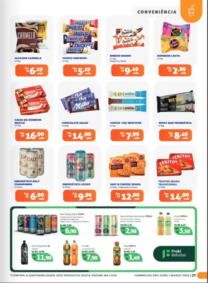 Encarte de Farmácia São João Marco 2025! 4 de março até 31 de março 2025 - Pagina 27