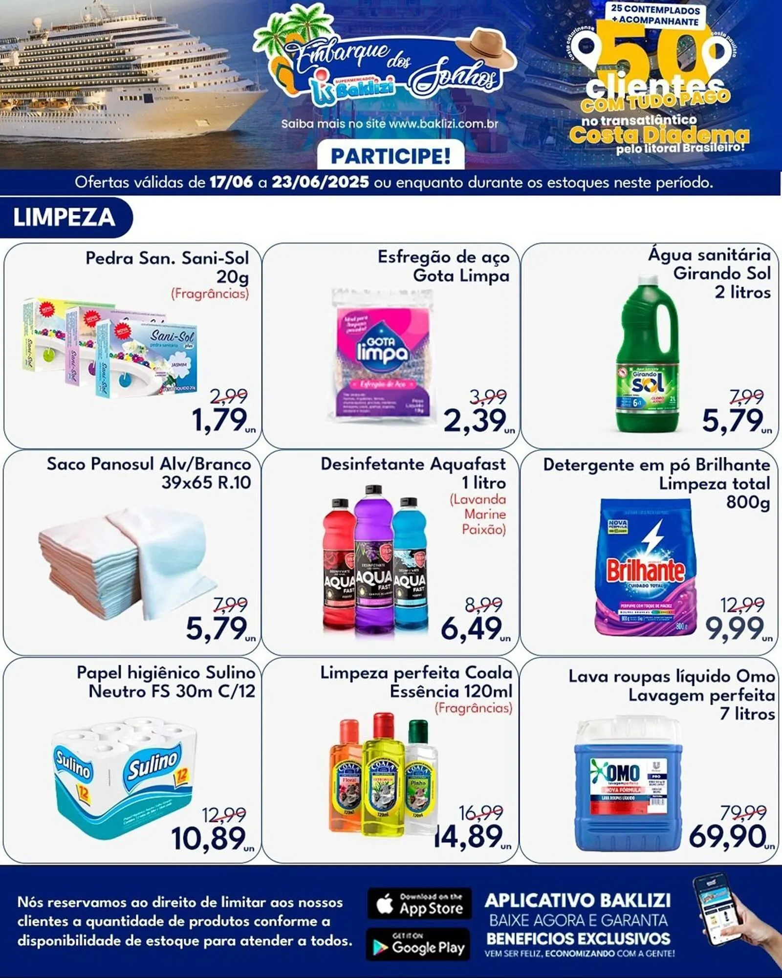 Encarte de Catálogo Supermercados Baklizi 17 de junho até 23 de junho 2025 - Pagina 8