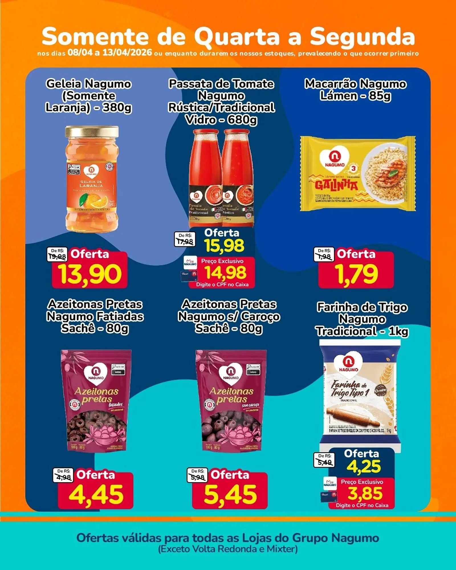 Encarte de Folheto Nagumo 8 de abril até 13 de abril 2026 - Pagina 2