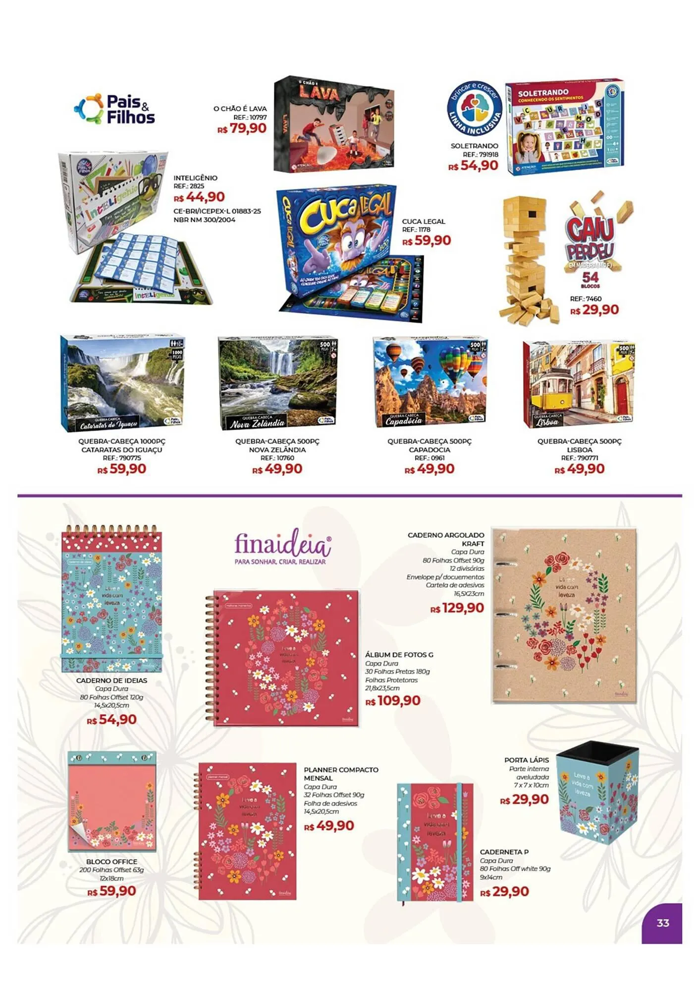 Encarte de Catálogo Livraria Leitura 13 de junho até 16 de julho 2023 - Pagina 33