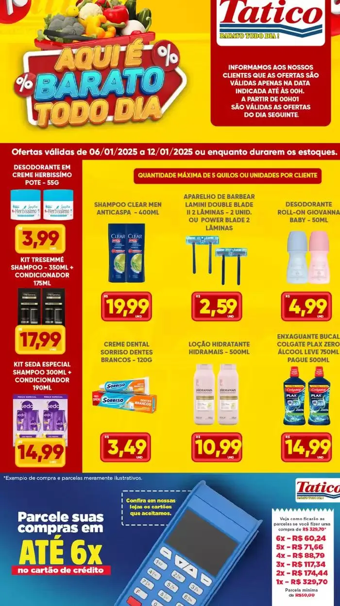 Encarte de Grandes descontos em produtos selecionados 6 de janeiro até 12 de janeiro 2025 - Pagina 7