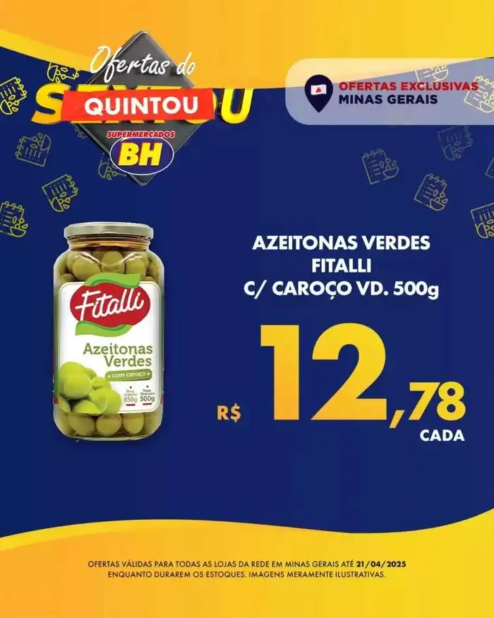 Encarte de Encarte Supermercados BH 18 de abril até 21 de abril 2025 - Pagina 2