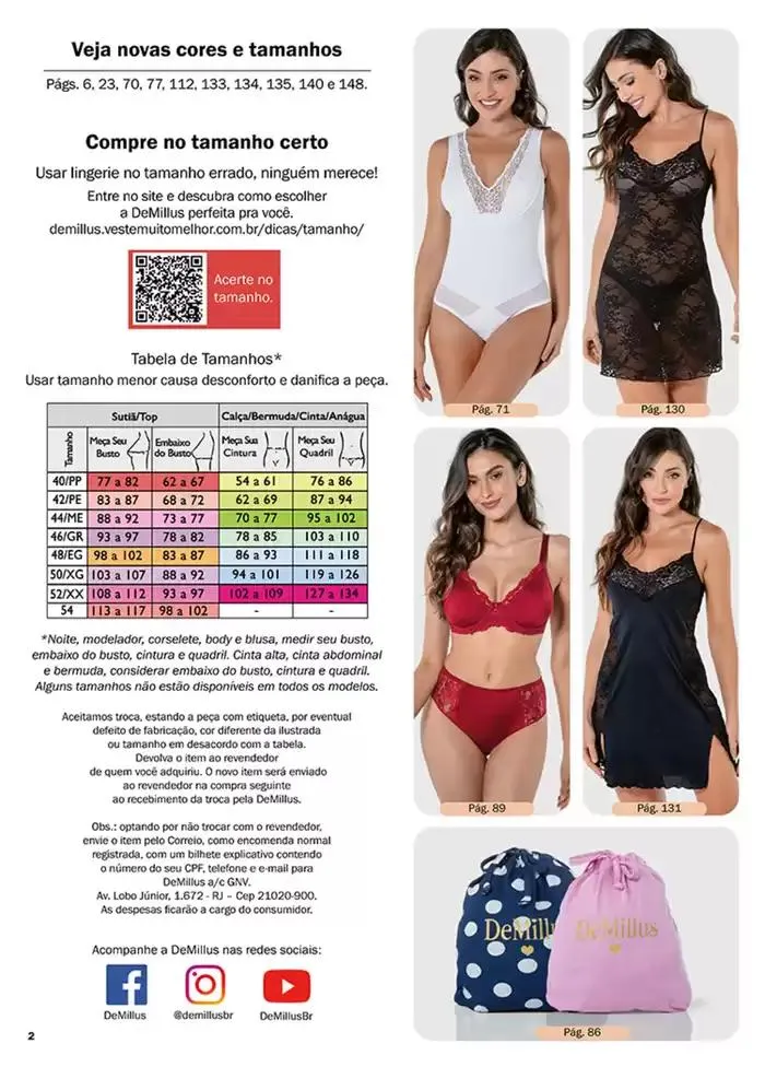 Encarte de DeMillus Campanha 05-06 / 2025 27 de janeiro até 1 de julho 2025 - Pagina 2