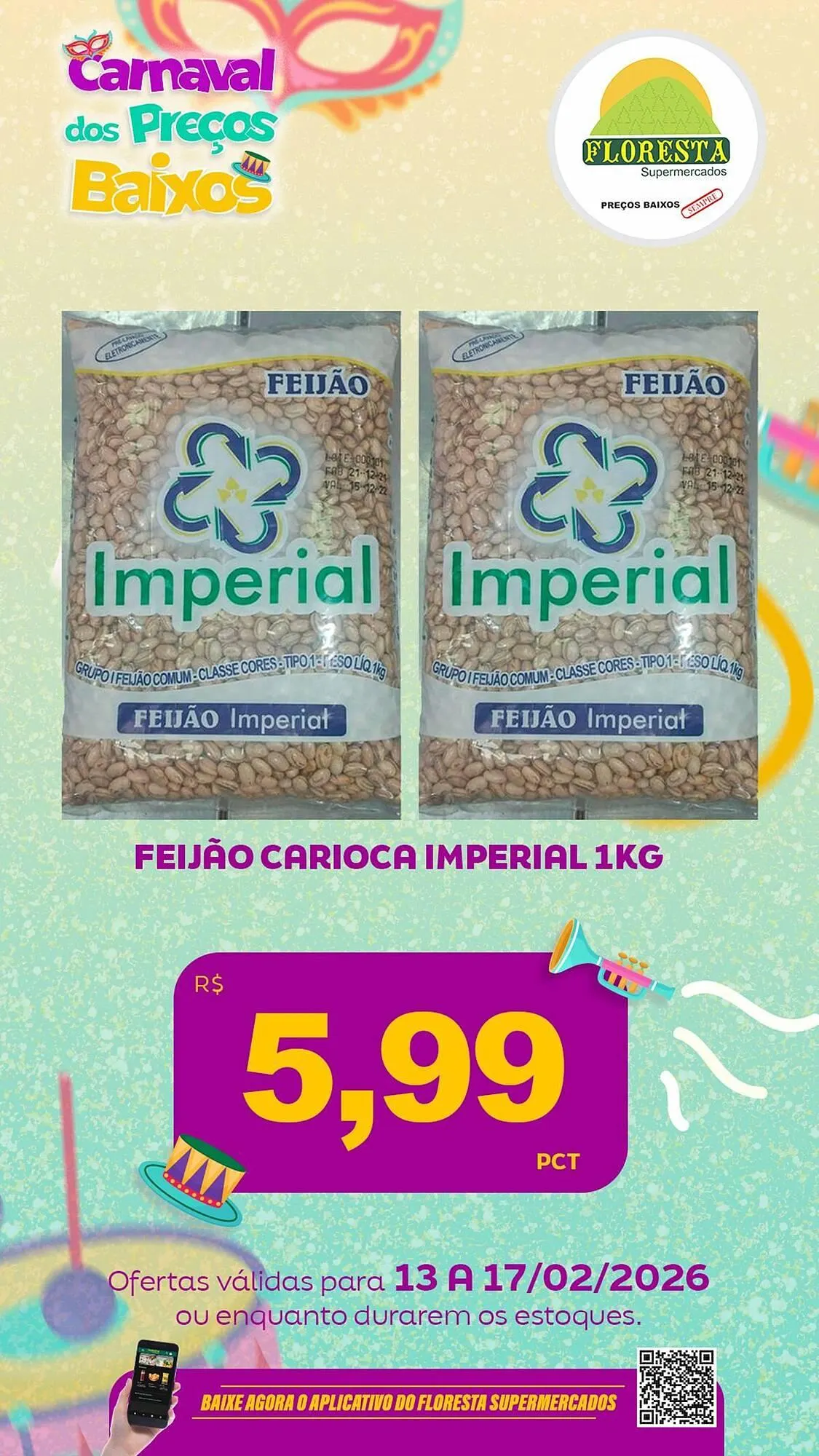 Encarte de Catálogo Floresta Supermercados 13 de fevereiro até 17 de fevereiro 2026 - Pagina 67