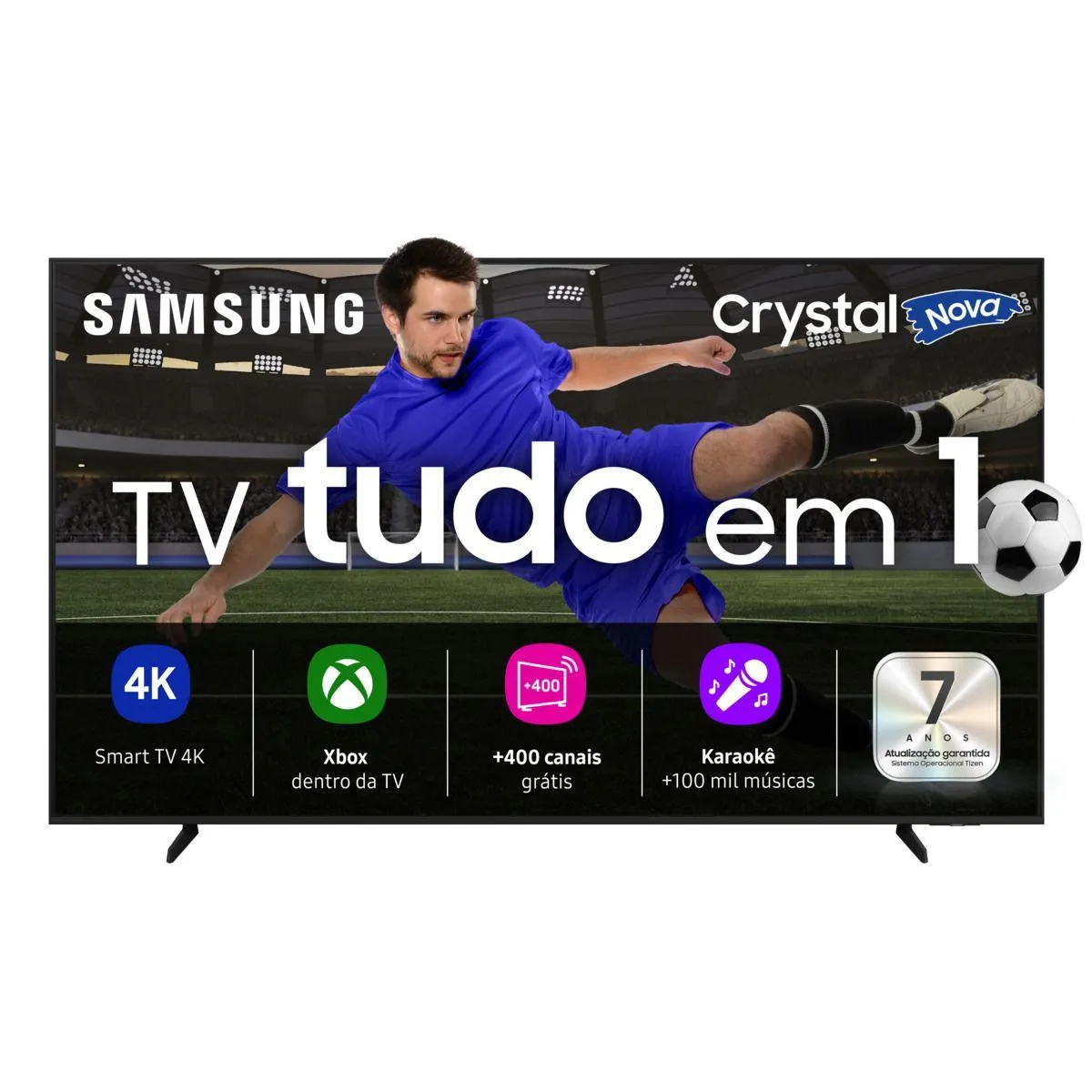 Smart TV 65 Polegadas Samsung LED 65U8100 Xbox Crystal UHD 4K Tizen
