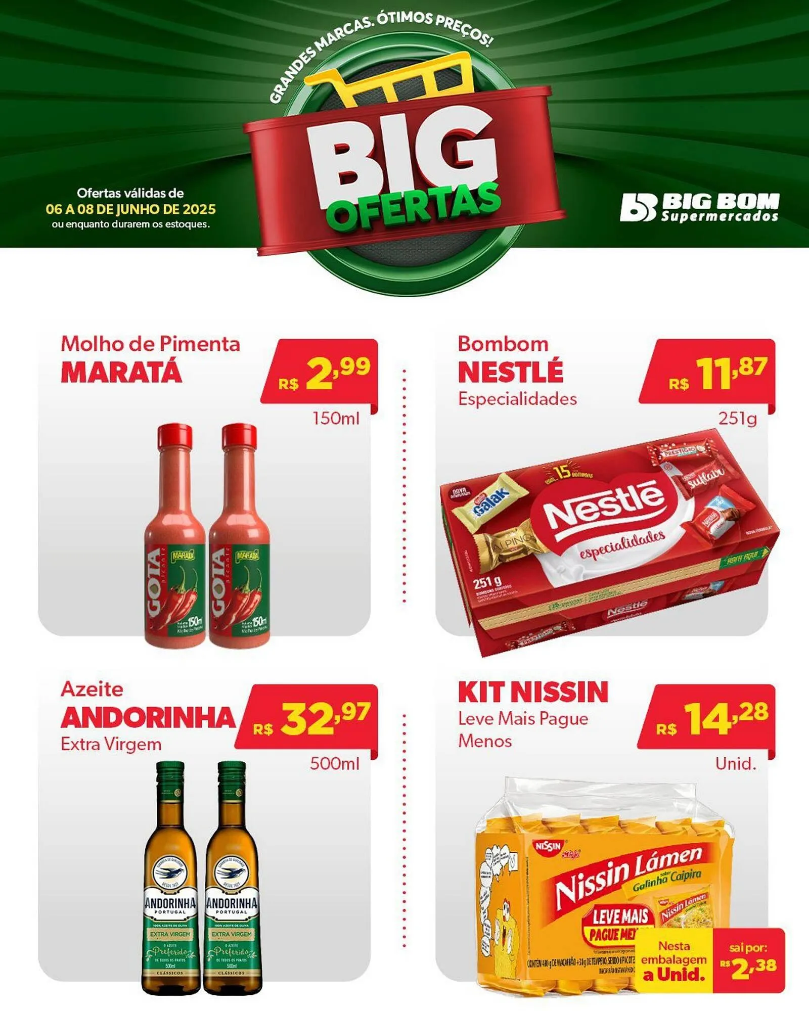Encarte de Catálogo Big Bom Supermercados 6 de junho até 8 de junho 2025 - Pagina 7