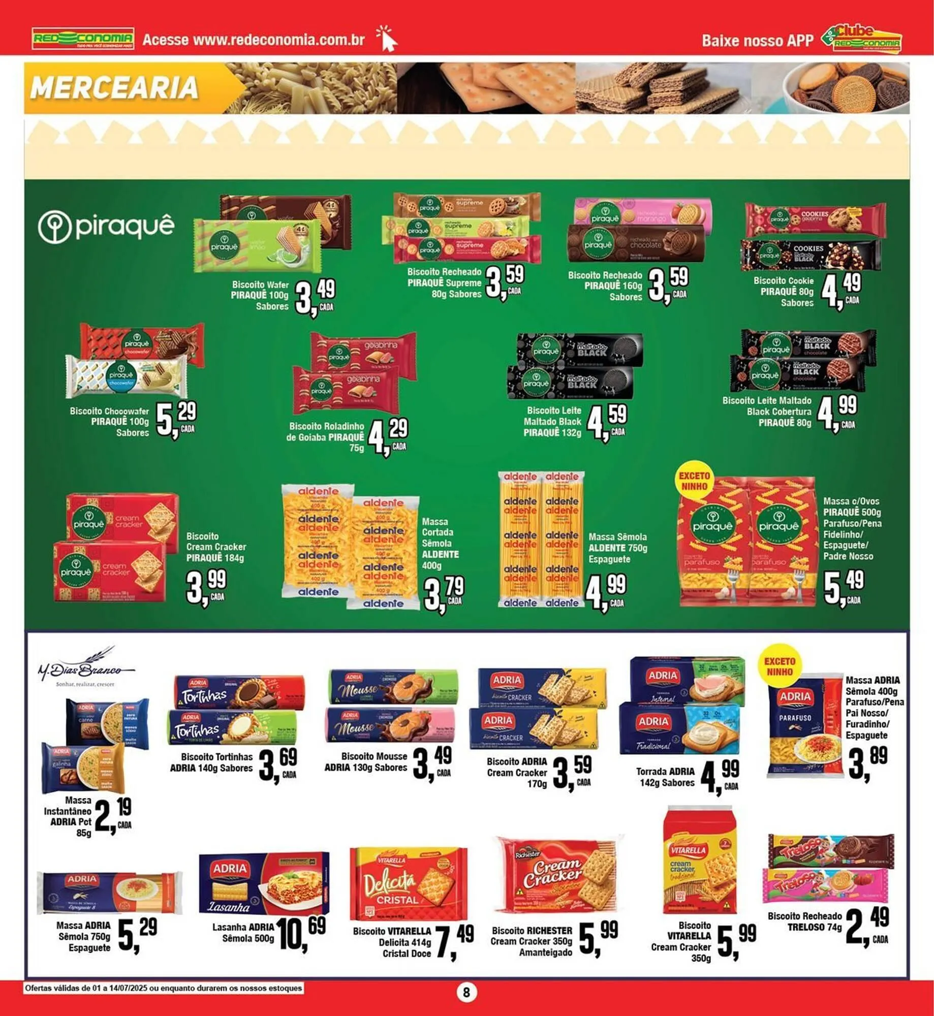 Encarte de Catálogo Rede Economia 4 de julho até 6 de julho 2025 - Pagina 8