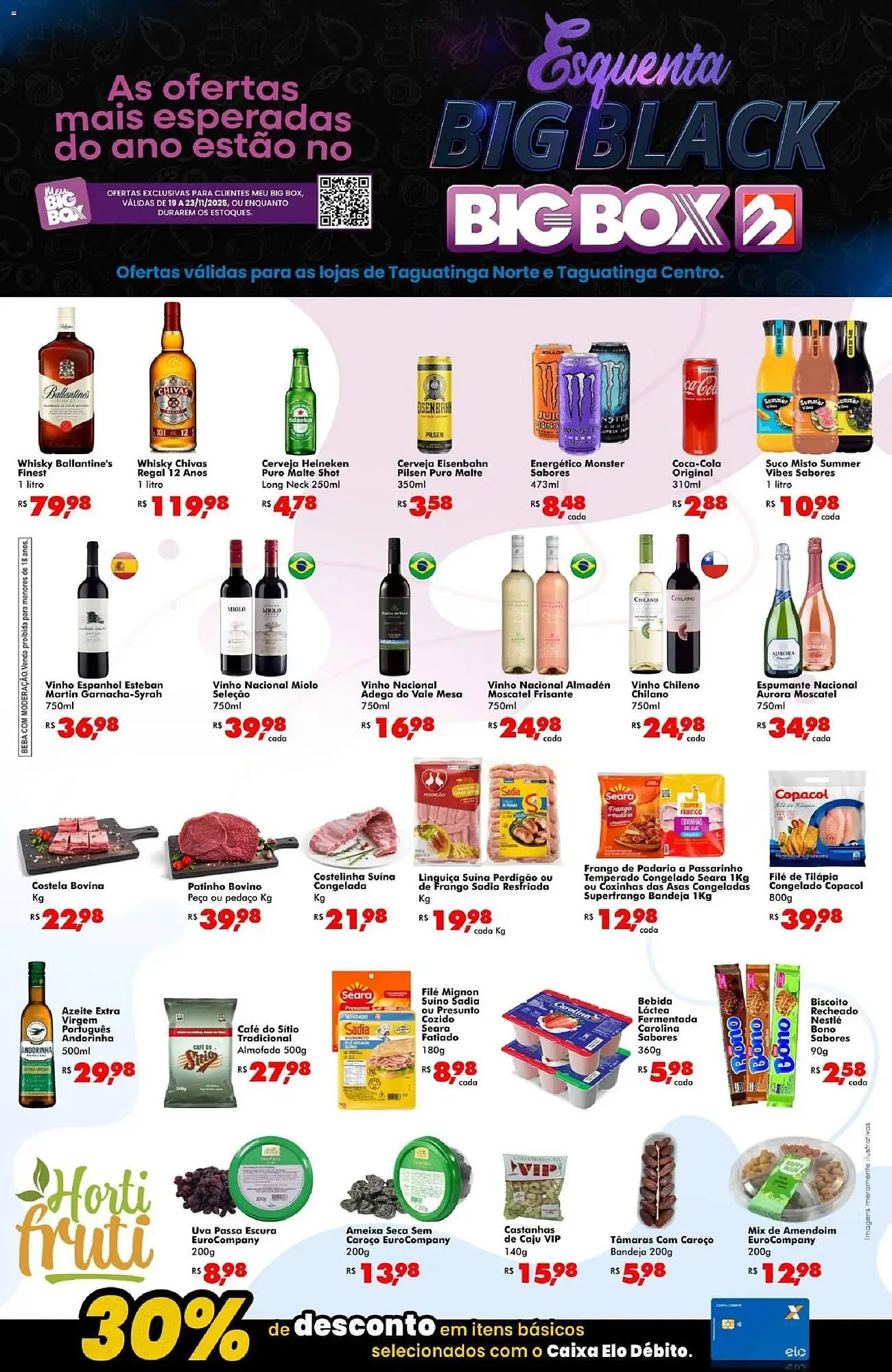 Encarte de Encarte Big Box 19 de novembro até 24 de novembro 2025 - Pagina 1