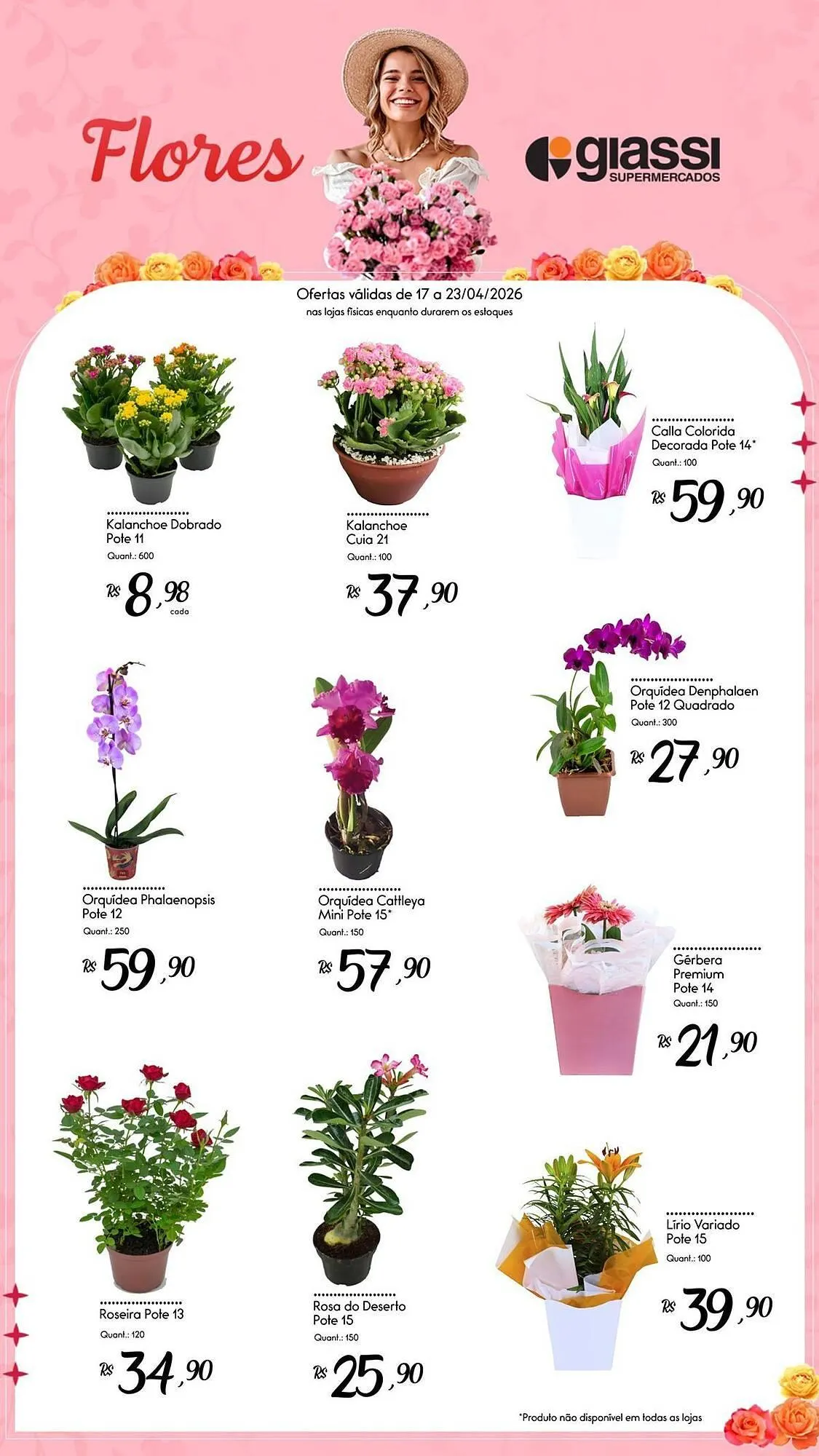 Encarte de Encarte Giassi Supermercados 17 de abril até 23 de abril 2026 - Pagina 1