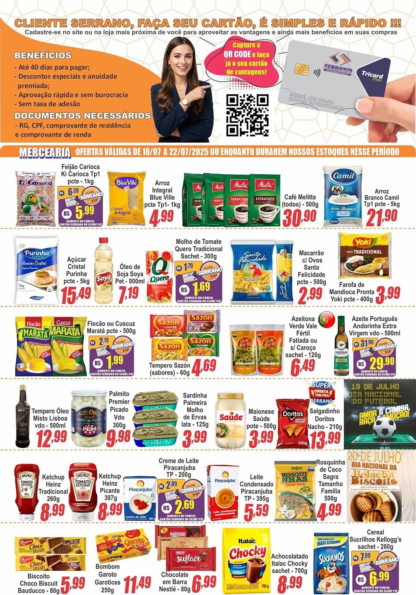 Encarte de Catálogo Serrano Supermercado 16 de julho até 17 de julho 2025 - Pagina 5