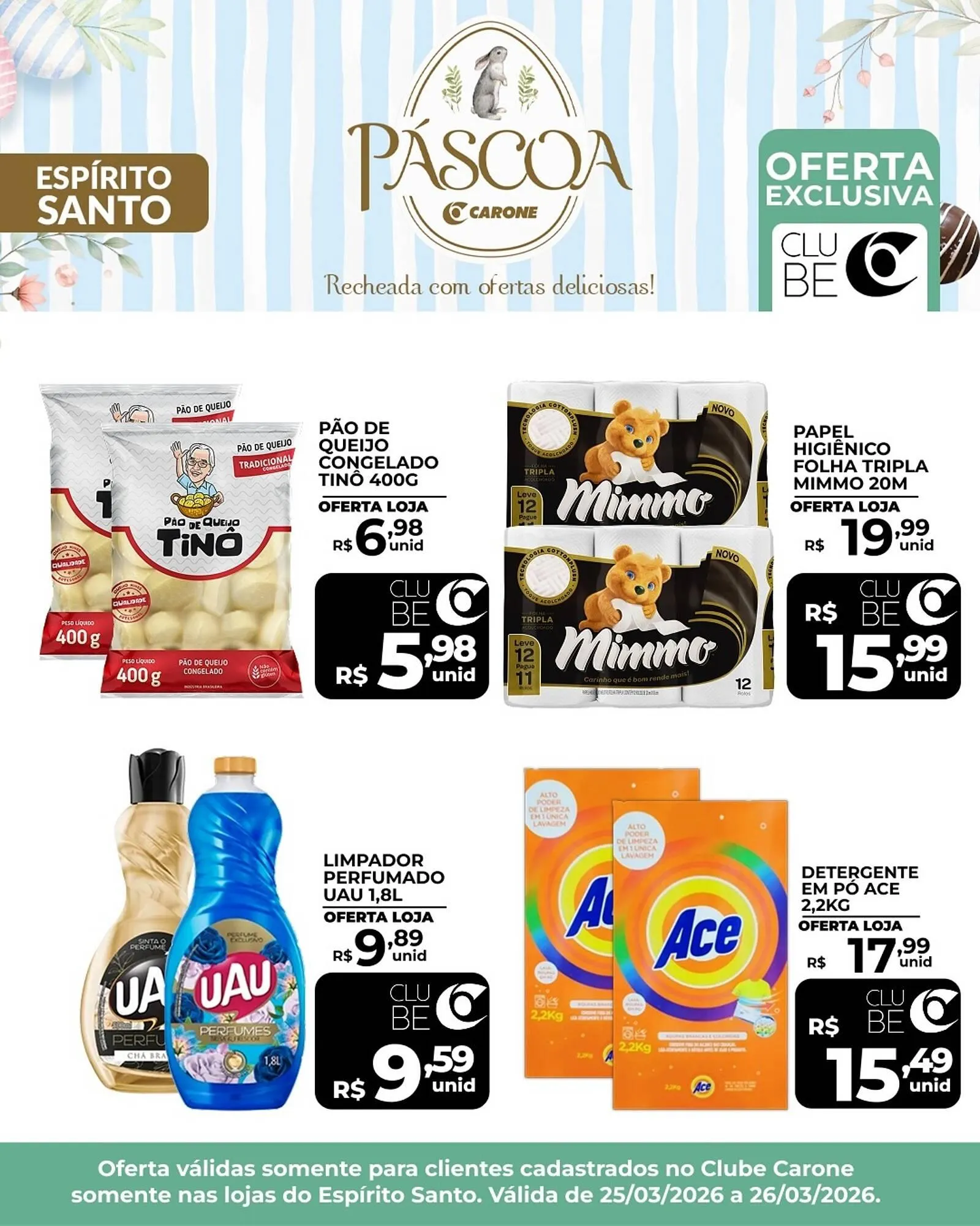 Encarte de Encarte Carone 25 de março até 26 de março 2026 - Pagina 1