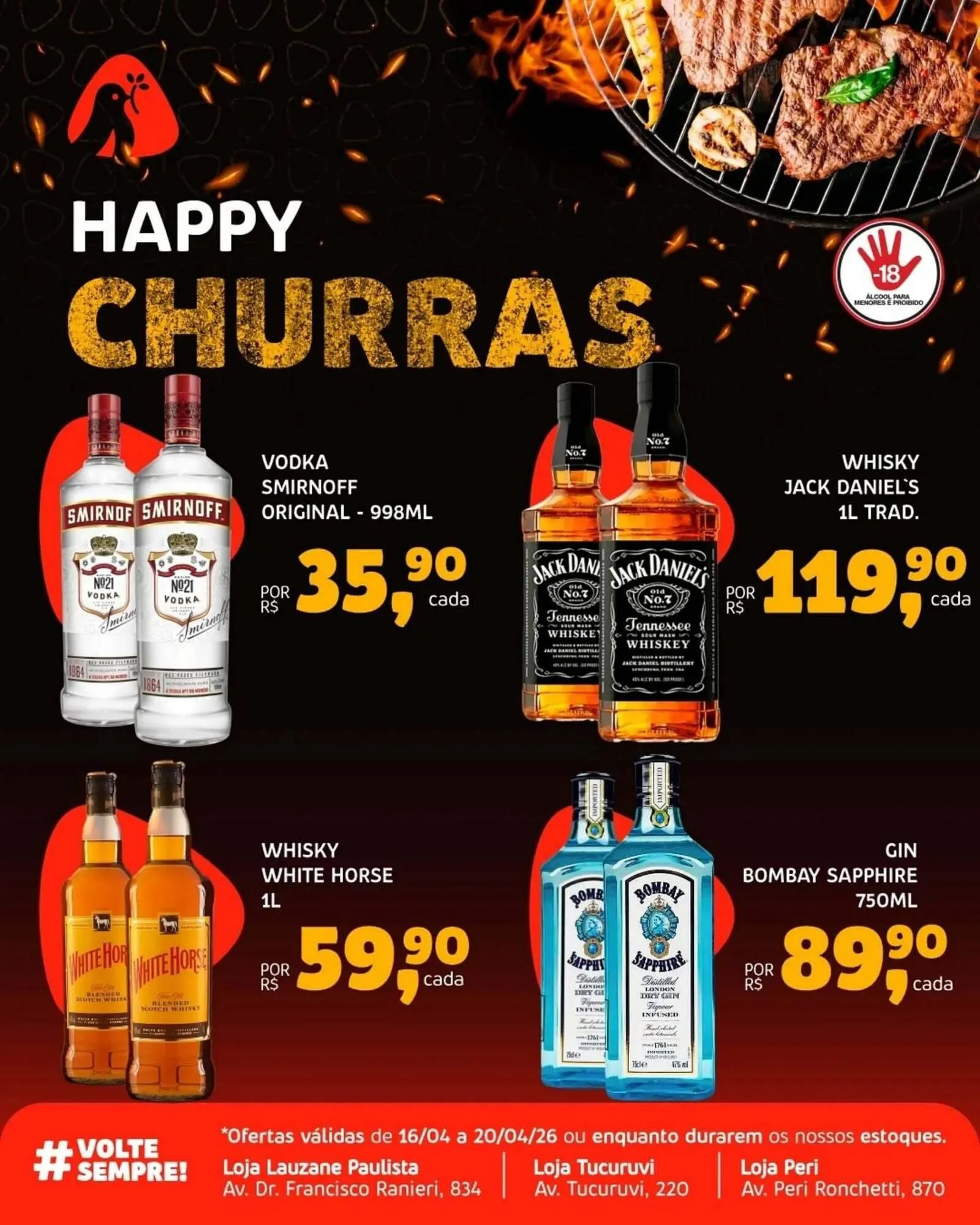 Encarte de Catálogo Trimais Supermercado 16 de abril até 20 de abril 2026 - Pagina 4