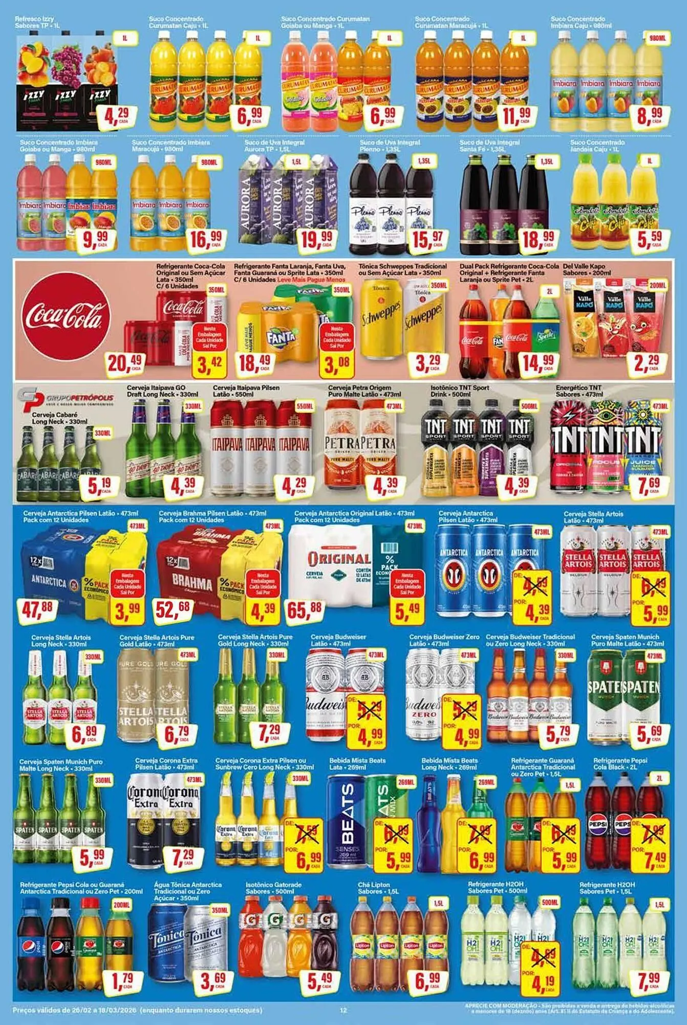 Encarte de Encarte Rede Supermarket 16 de março até 18 de março 2026 - Pagina 12