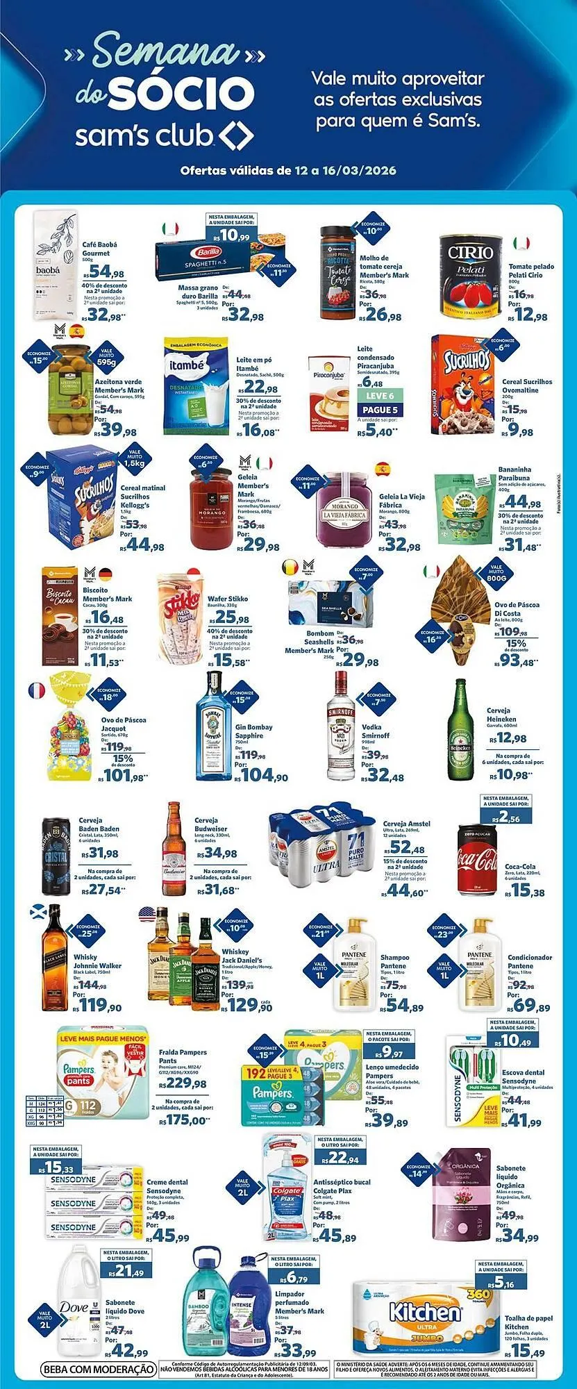 Encarte de Folheto Sam's Club 12 de março até 16 de março 2026 - Pagina 2