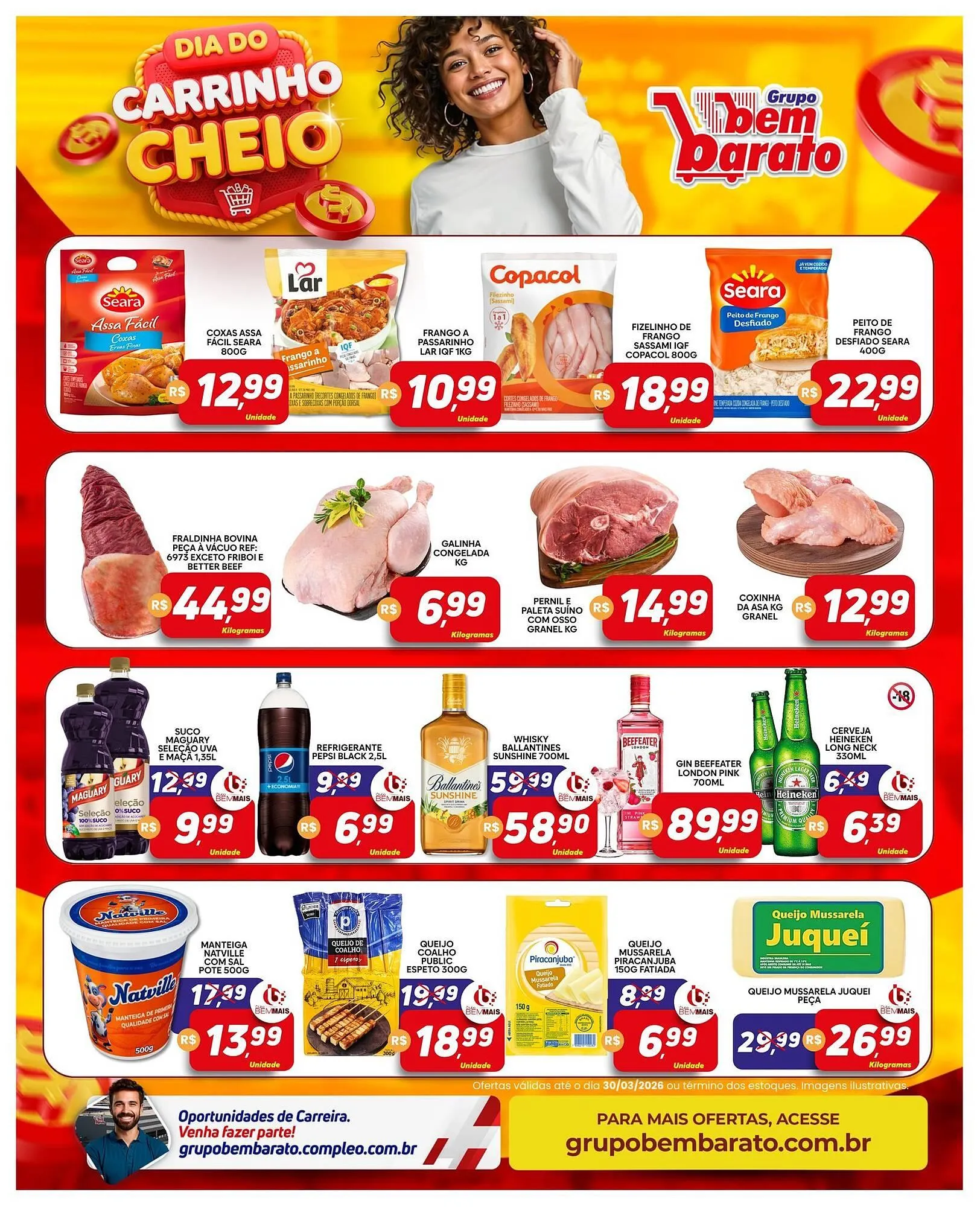 Encarte de Catálogo Supermercado Bem Barato 24 de março até 30 de março 2026 - Pagina 2