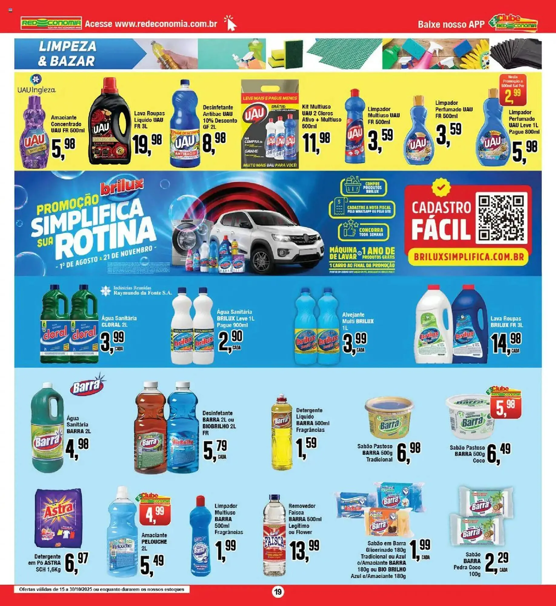 Encarte de Encarte Redeconomia 15 de outubro até 30 de outubro 2025 - Pagina 19