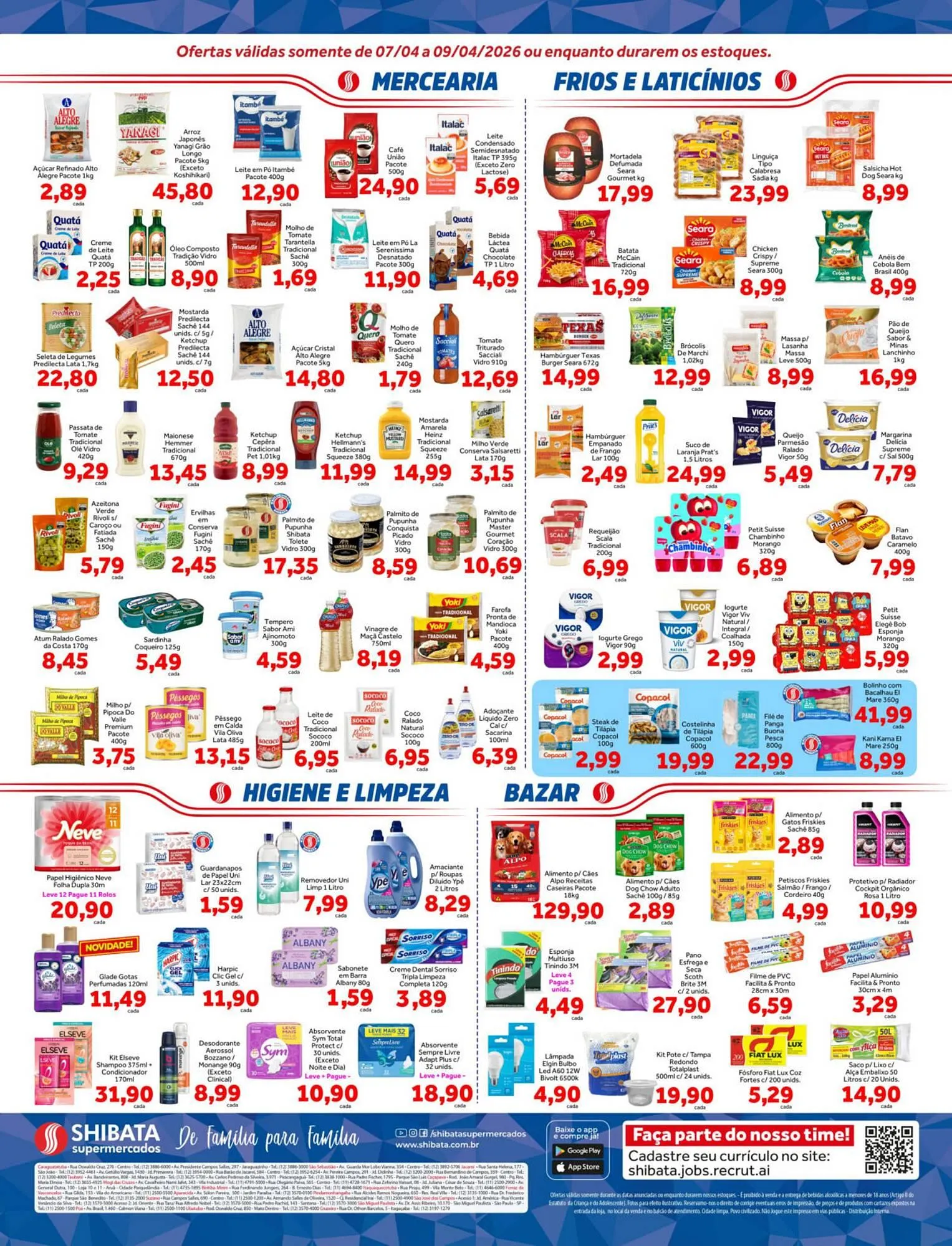 Encarte de Folheto Shibata Supermercados 6 de abril até 9 de abril 2026 - Pagina 2