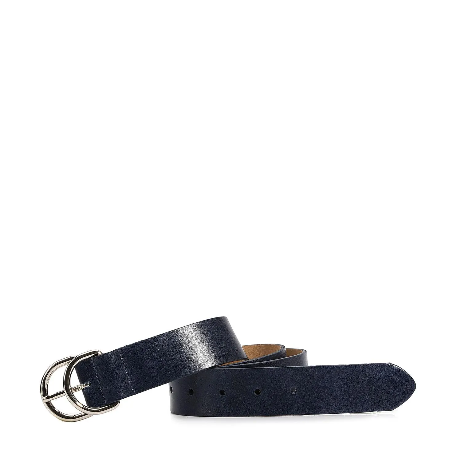 Cinto Couro Azul