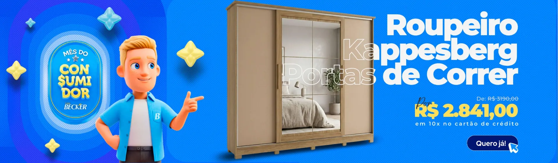 Encarte de Folheto Lojas Becker 2 de março até 31 de março 2026 - Pagina 1