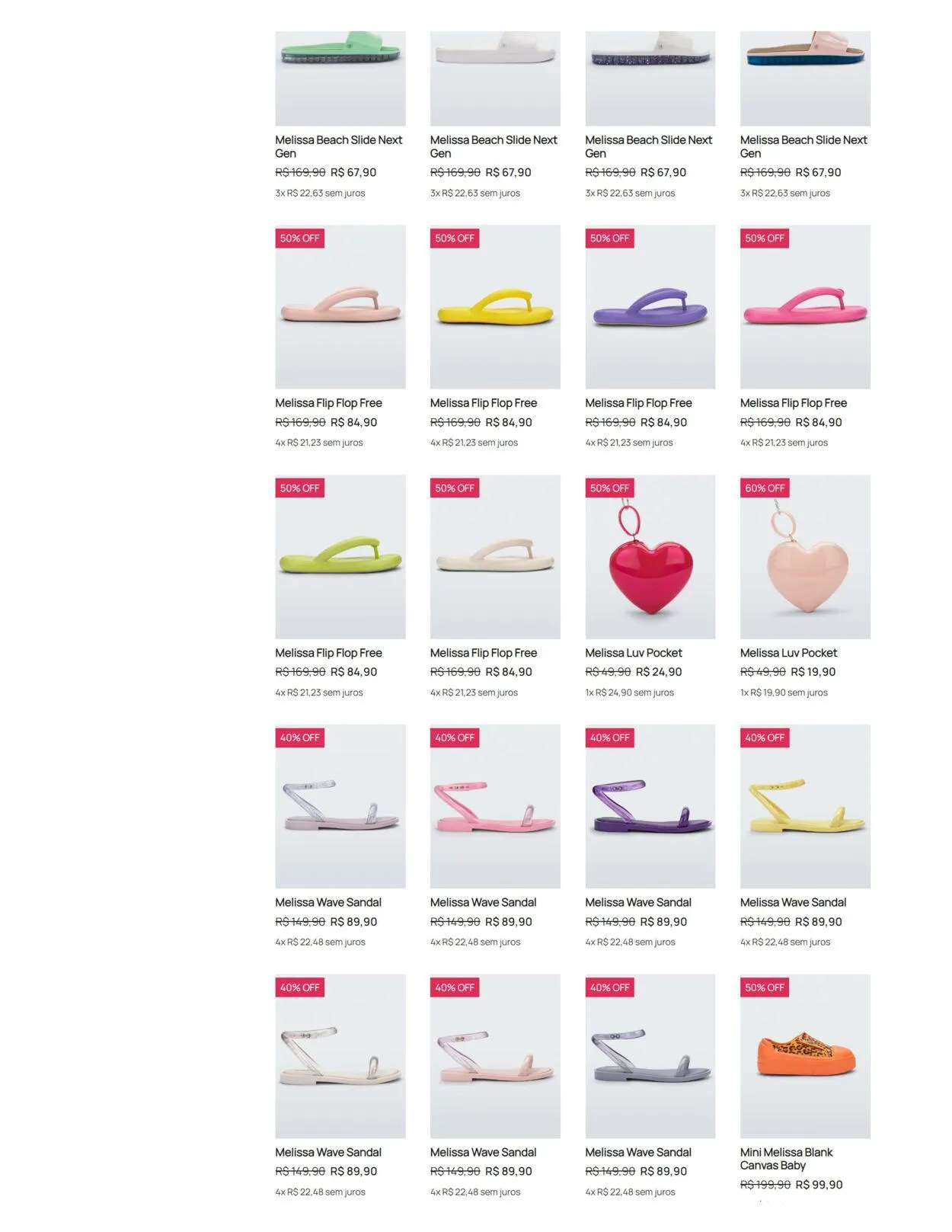 Encarte de Melissa 24 de novembro até 29 de novembro 2023 - Pagina 2