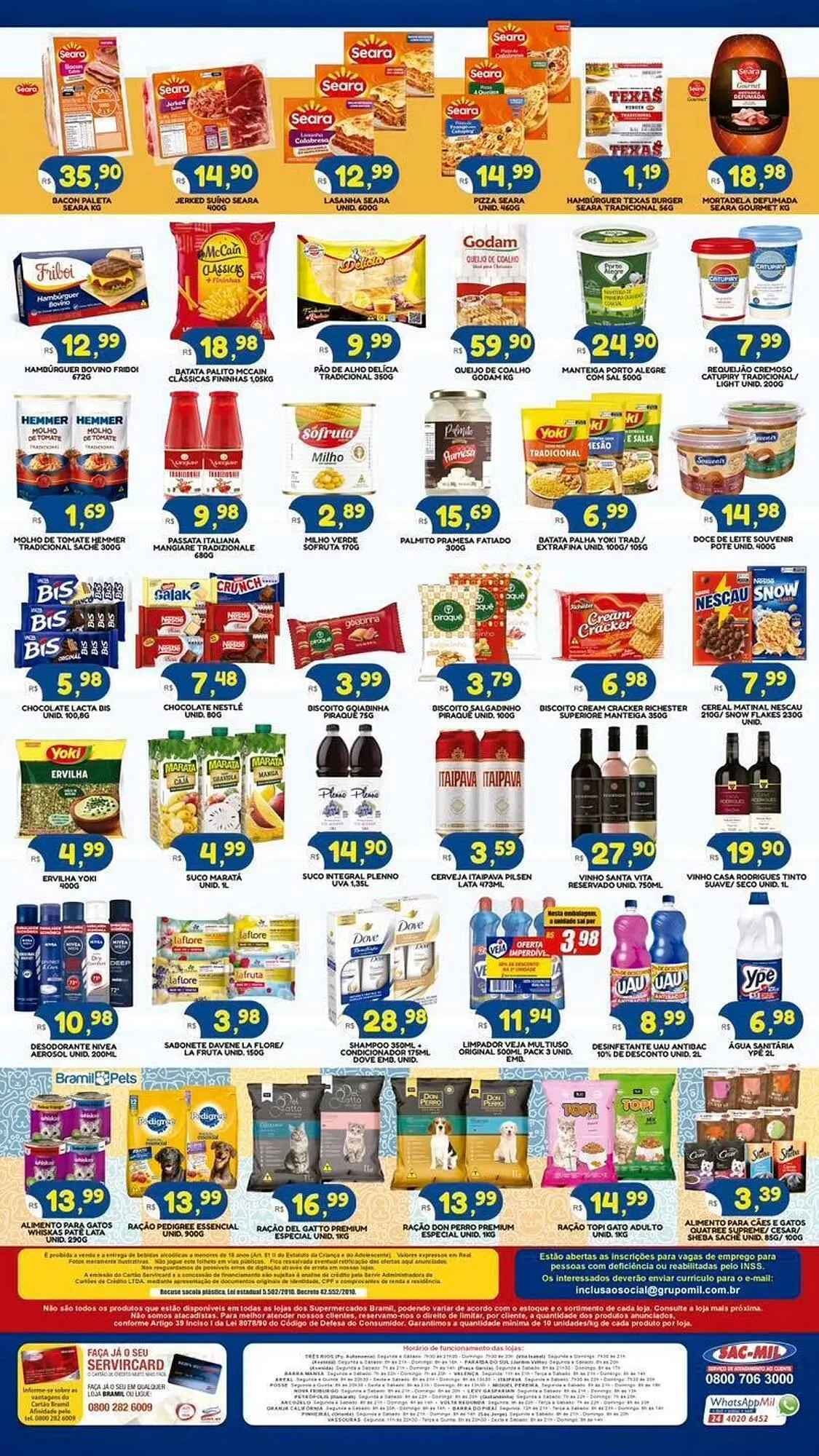 Encarte de Catálogo Bramil Supermercados 4 de julho até 7 de julho 2025 - Pagina 2