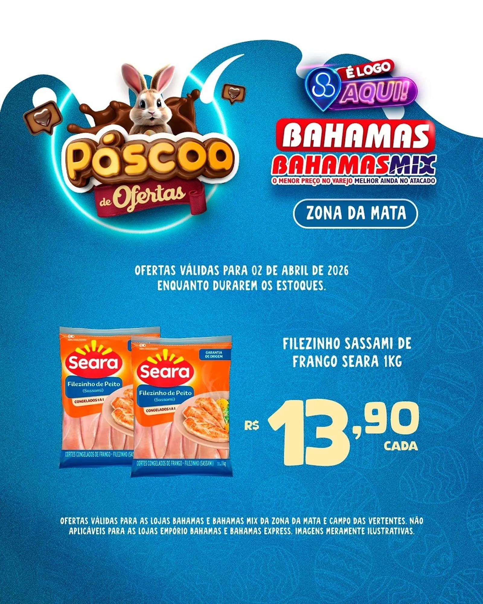 Encarte de Catálogo Bahamas Supermercados 2 de abril até 2 de abril 2026 - Pagina 2