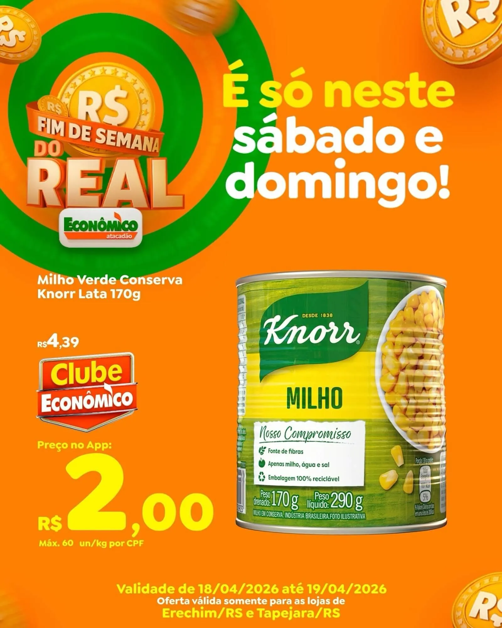 Encarte de Catálogo Econômico Atacadão 18 de abril até 19 de abril 2026 - Pagina 4