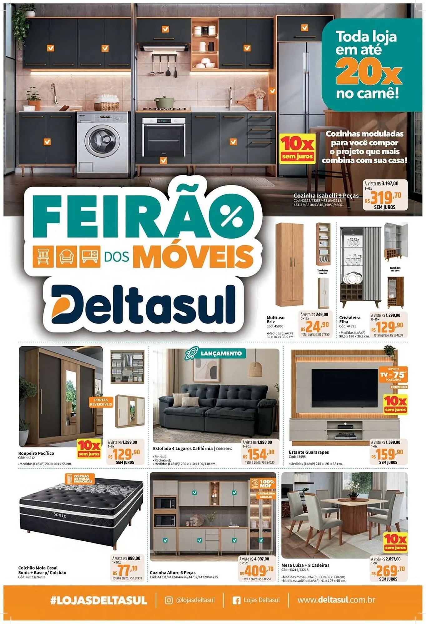 Encarte de Folheto Deltasul 1 de abril até 20 de abril 2026 - Pagina 1